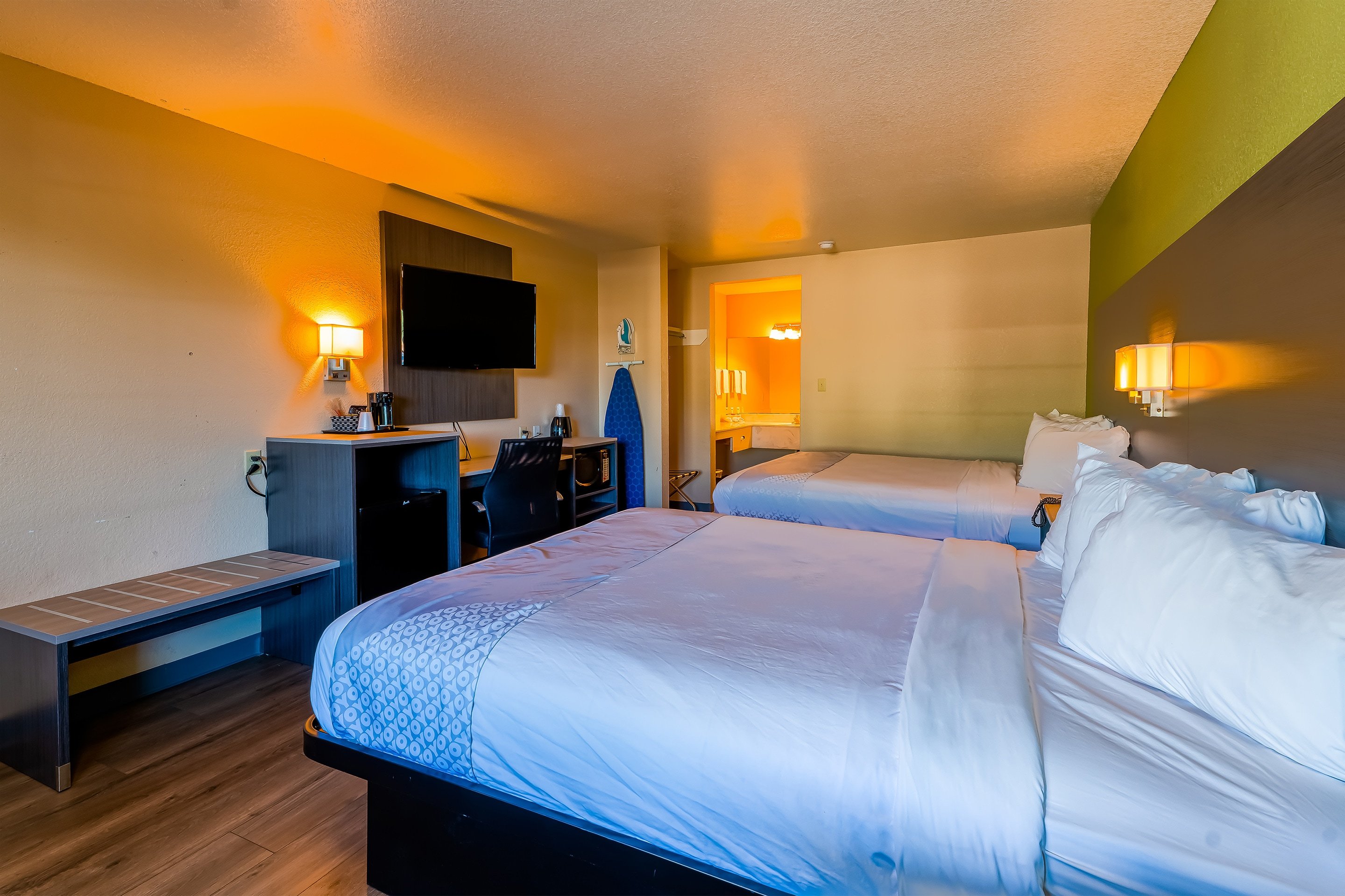 غرفة بسريرين كوين، Oyo Hotel Yoakum West 4/8
