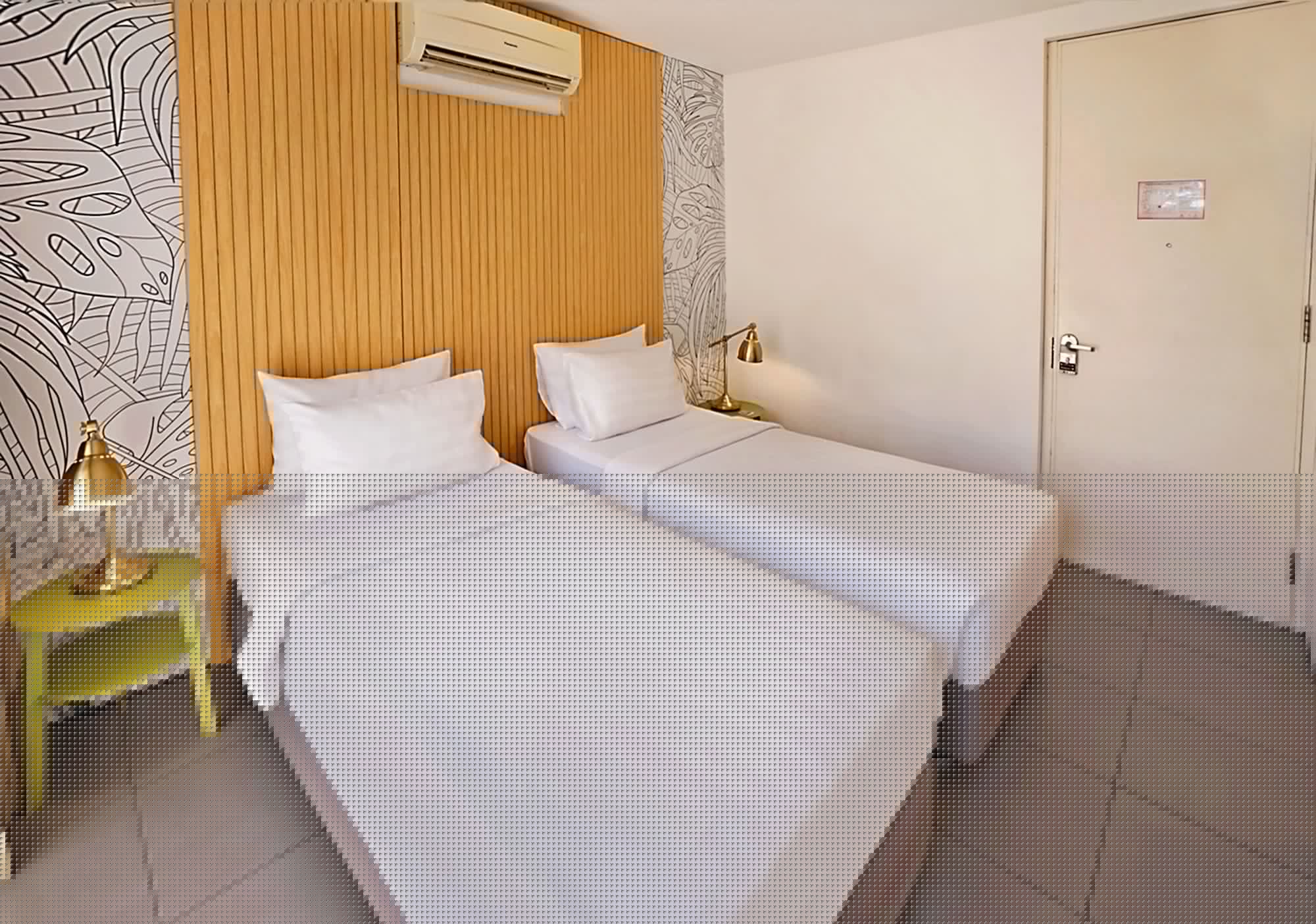 TROPICAL, SUPERIOR, TWIN BEDS