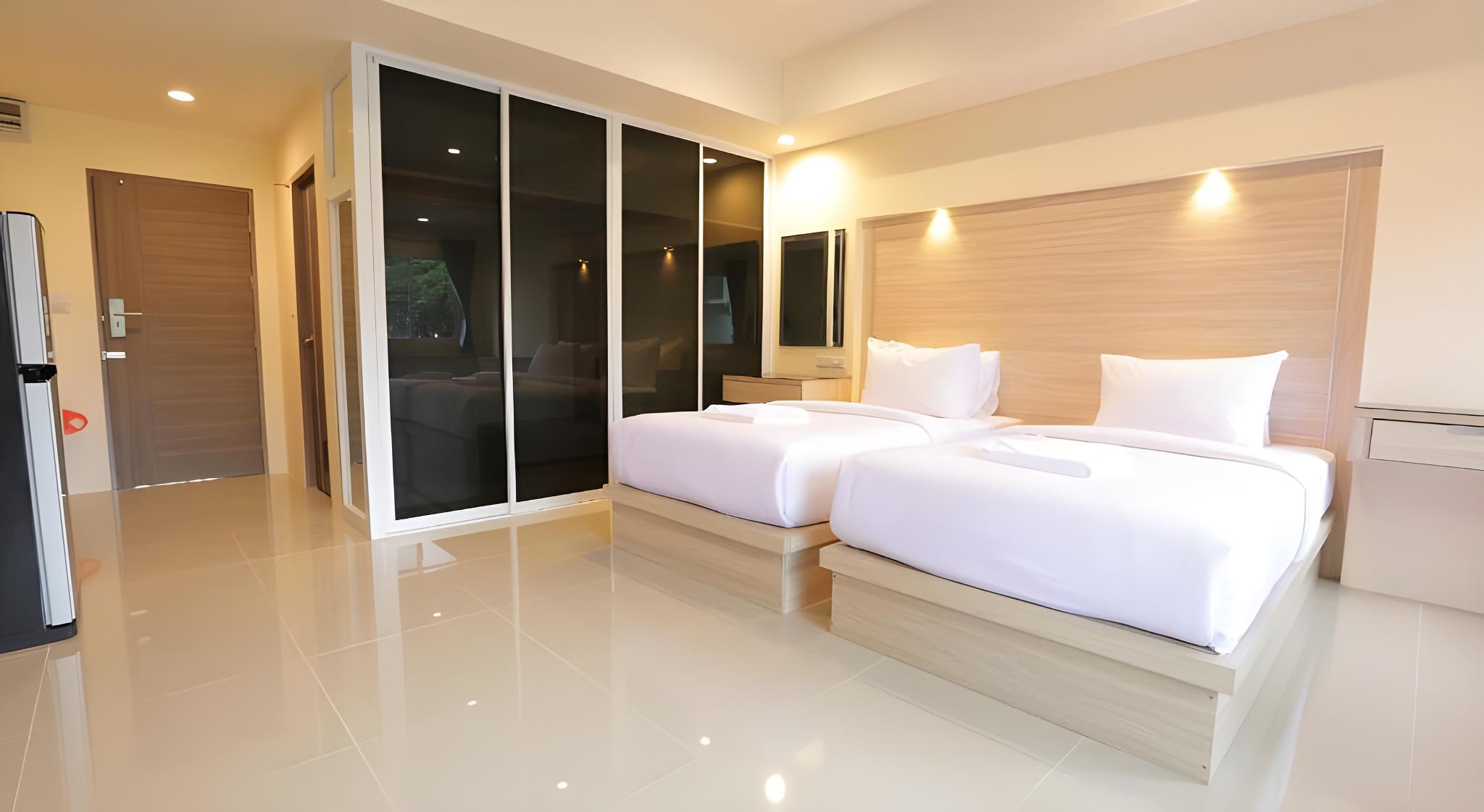 Semi Room, 2 Semi Double Beds