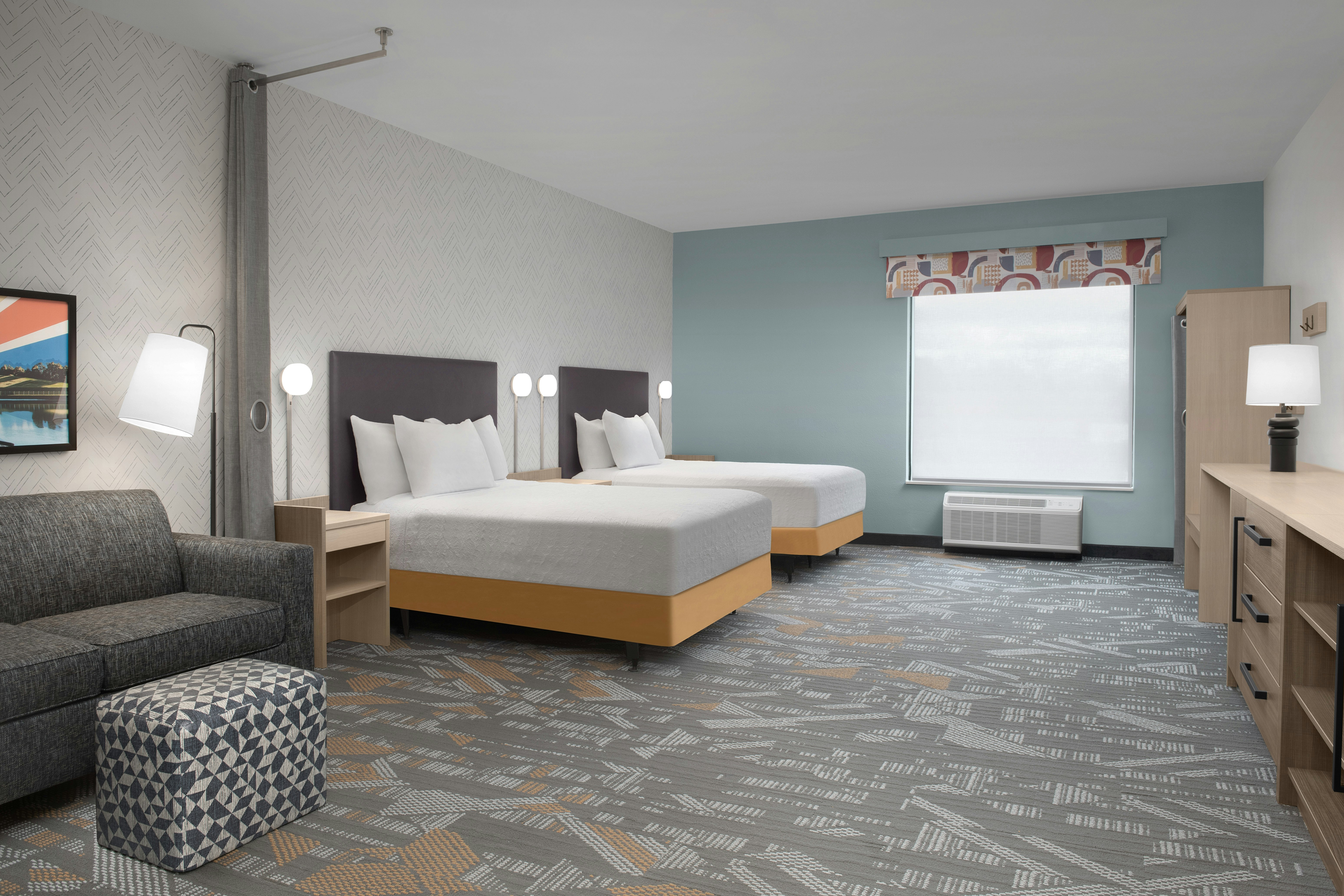 Studio, Suite, 2 Queen Beds, Accessible
