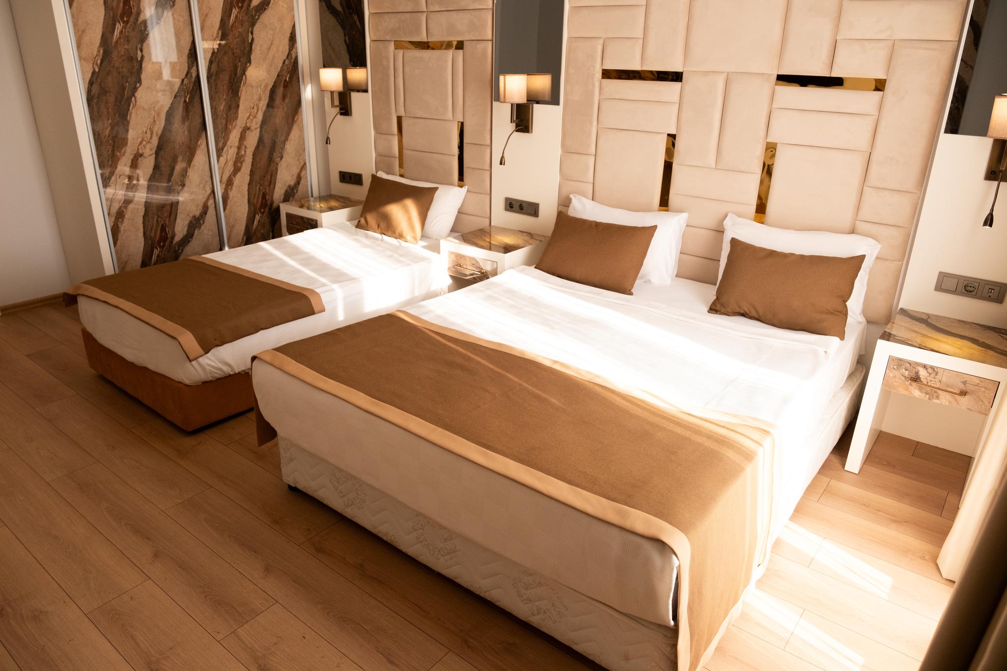 Standard, Triple, Double Bed