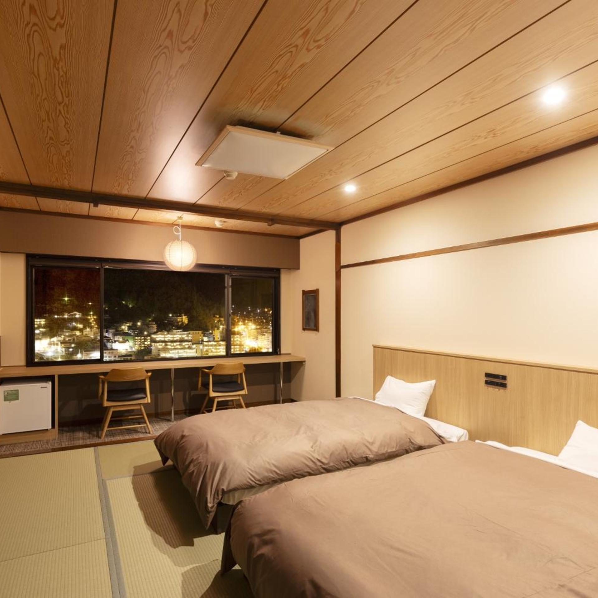 Interior, Japanese, Standard, Twin Beds, Indoor Bath