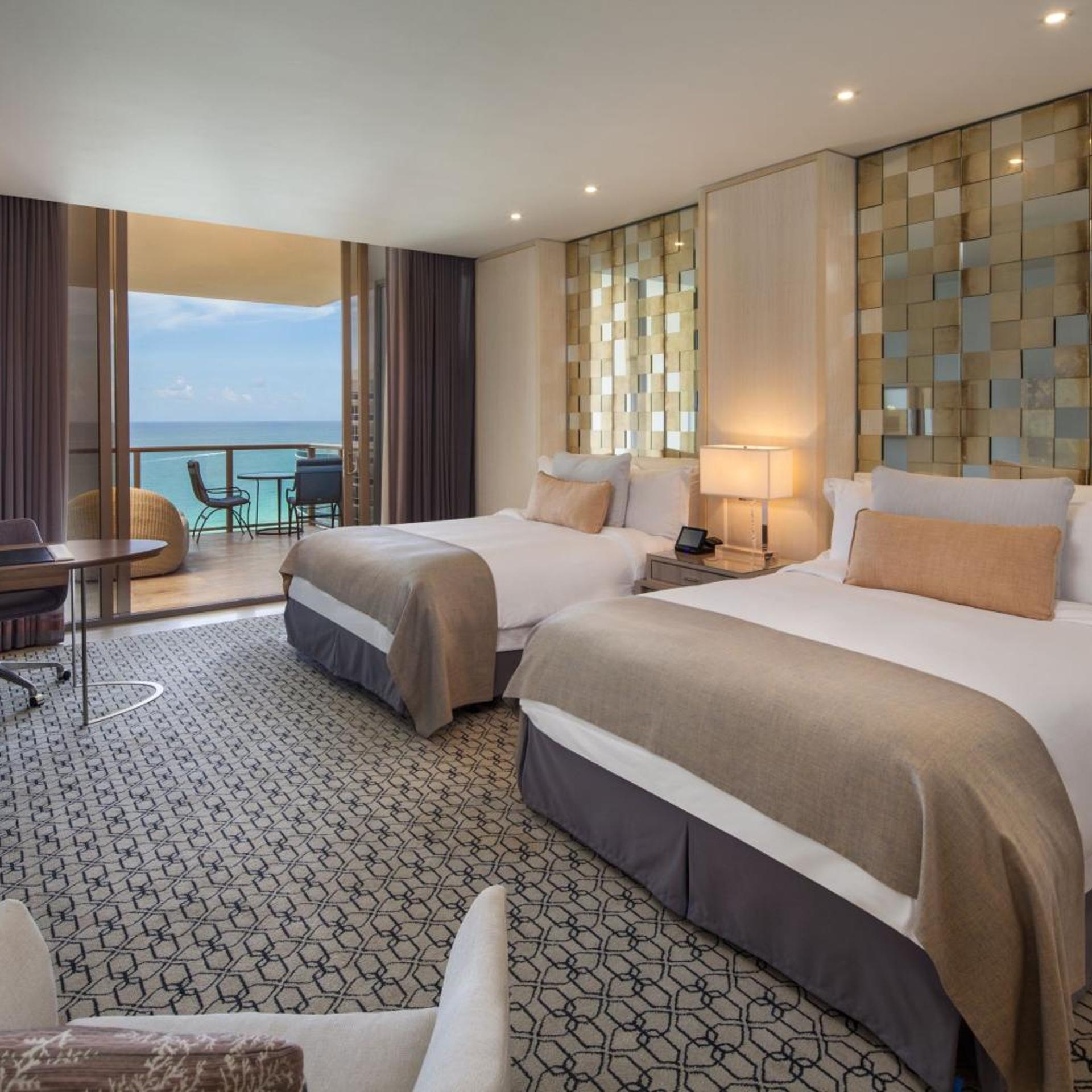 Grand, Guest Room, Luxury, 2 Queen Beds, Ocean Front