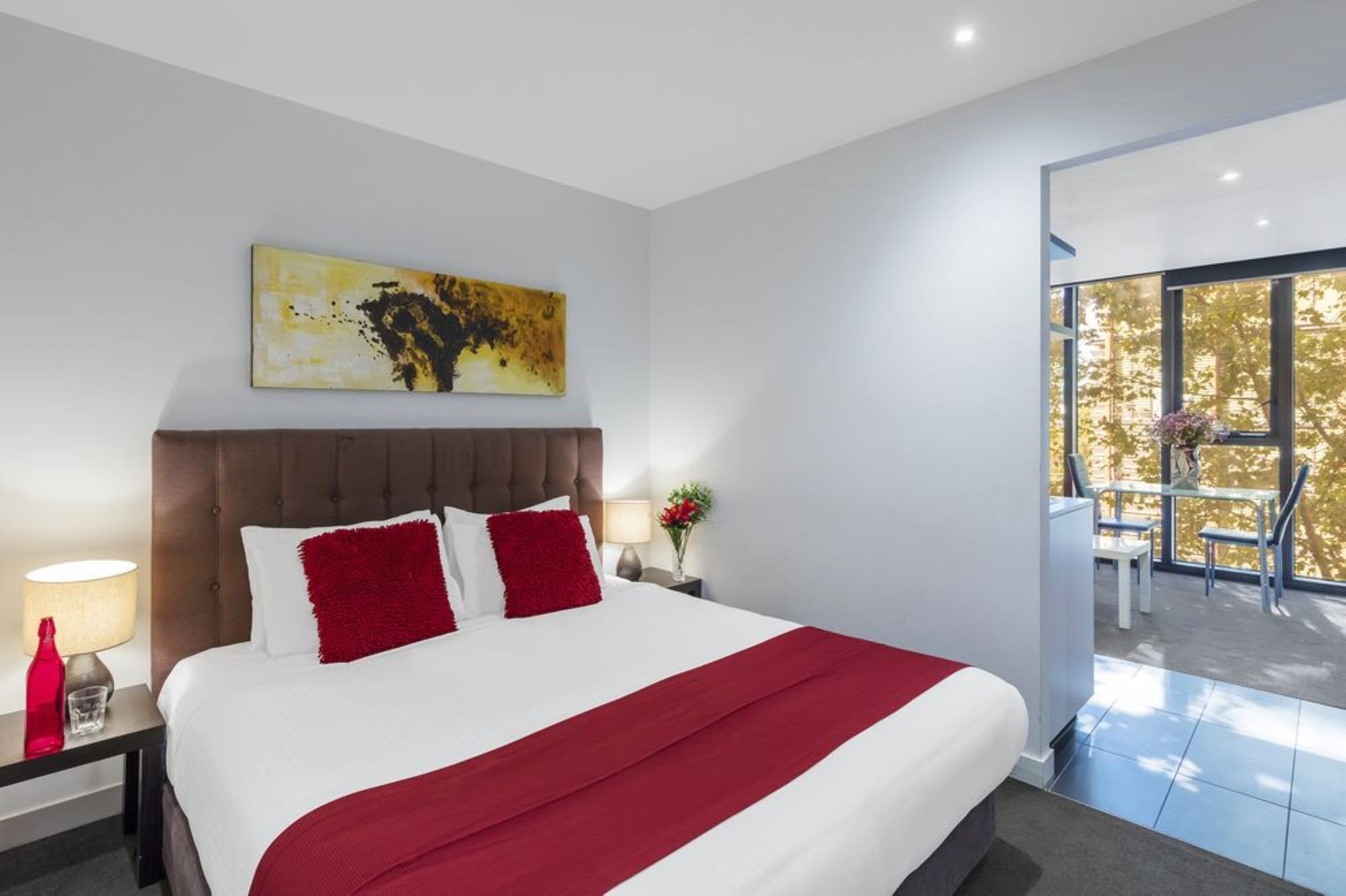 شقة بشرفة بغرفتي نوم، Aura On Flinders Serviced Apartment 3/9
