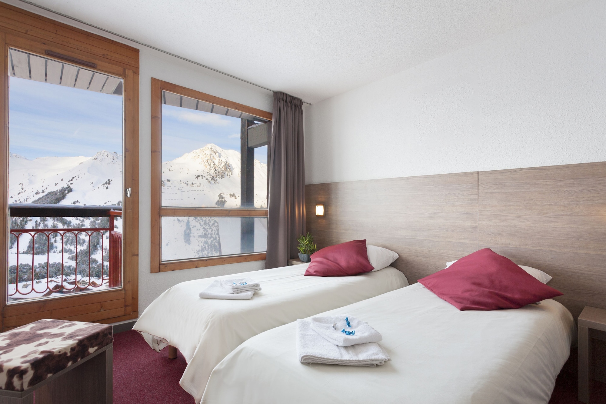 غرفة عائلية بسرير بطابقين، Hotel Club Mmv Les Melezes 2/6