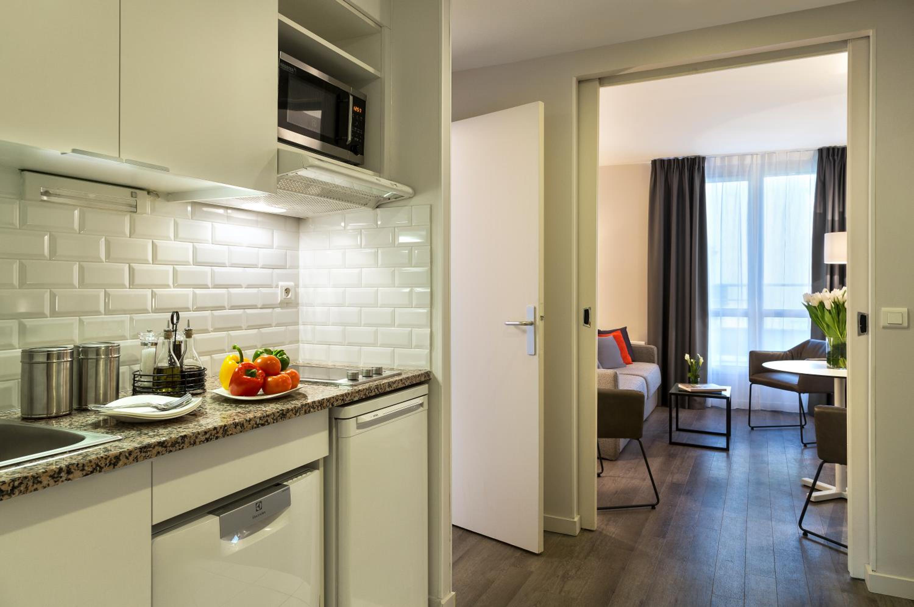 شقة بسرير مزدوج، Citadines Montmartre Paris 4/5