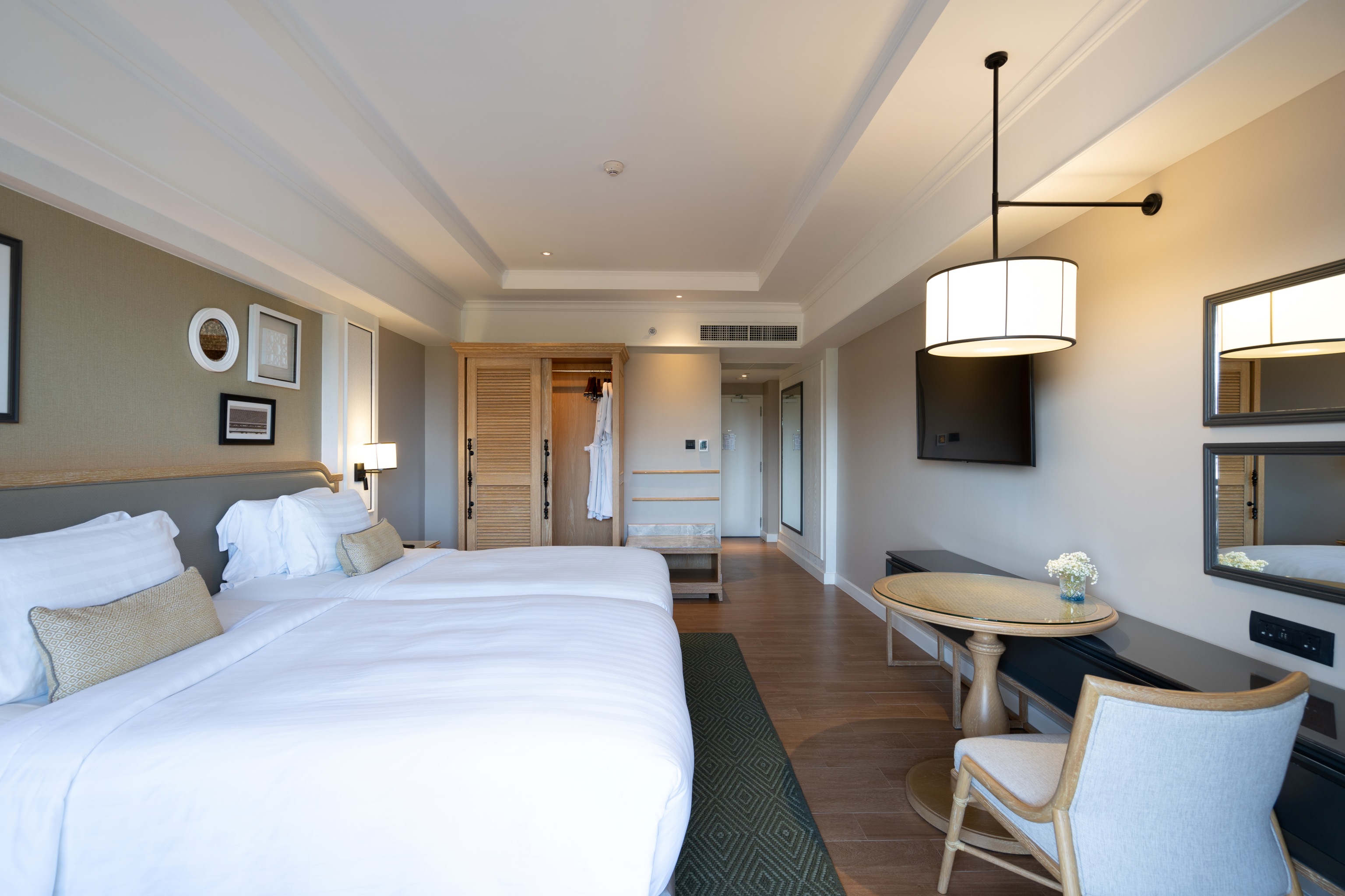 Ocean, Premium, Twin Beds