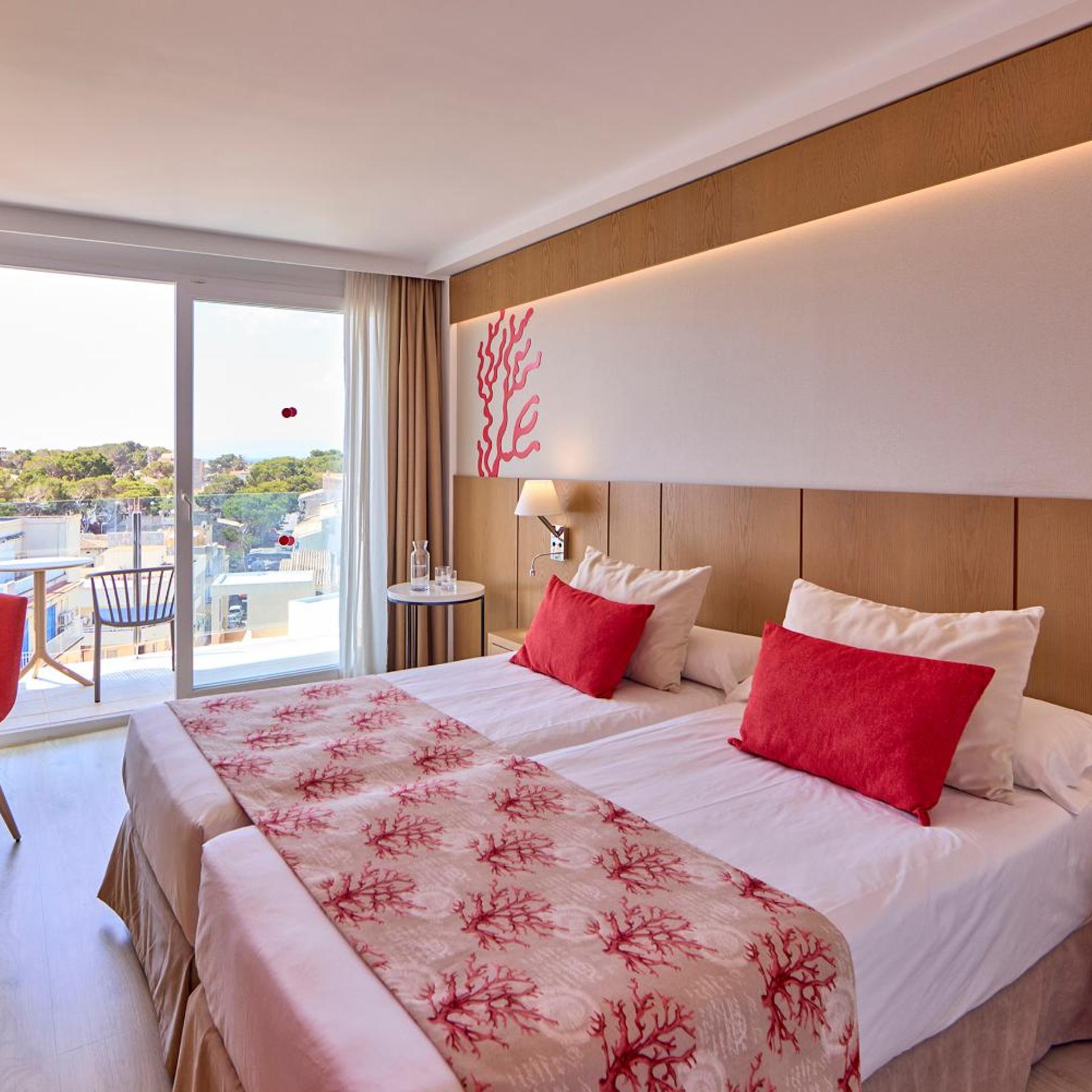 Room, Double Bed, Side Sea View