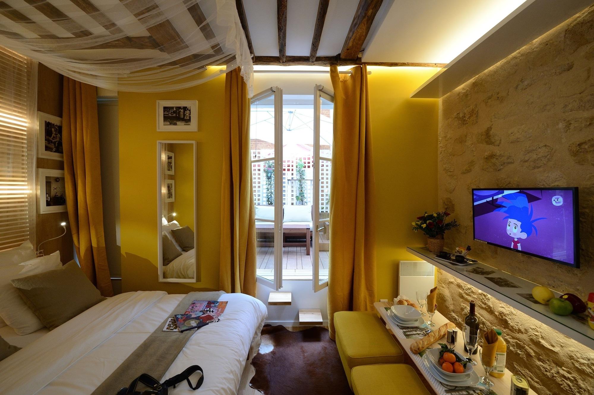 Studio, Single, Les Patios Du Marais 2/5