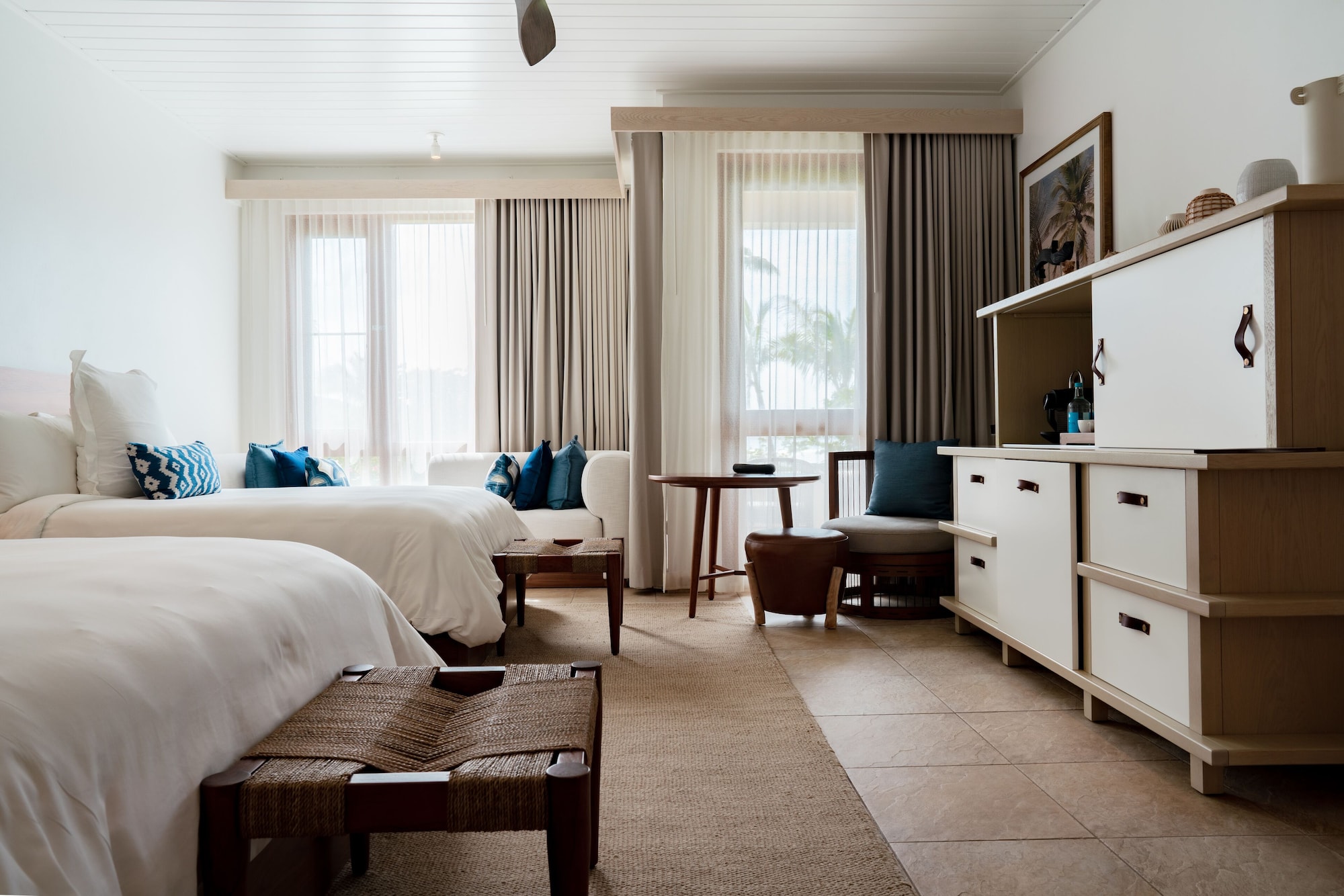 جناح جونيور بسريرين كوين بإطلالة على البحر، Rosewood Little Dix Bay 2/3