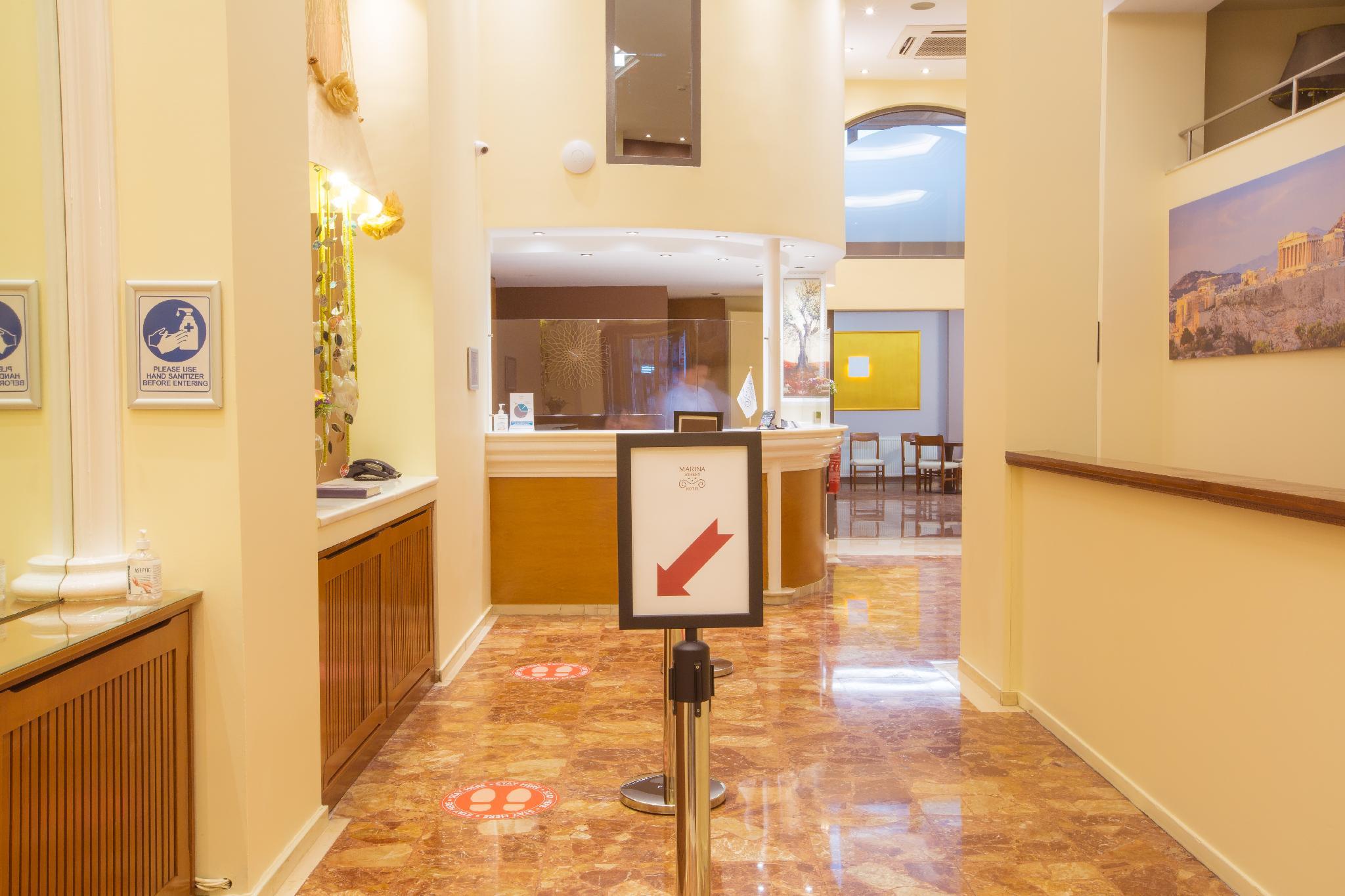 Lobby at Marina Athens Hotel, ATHENS