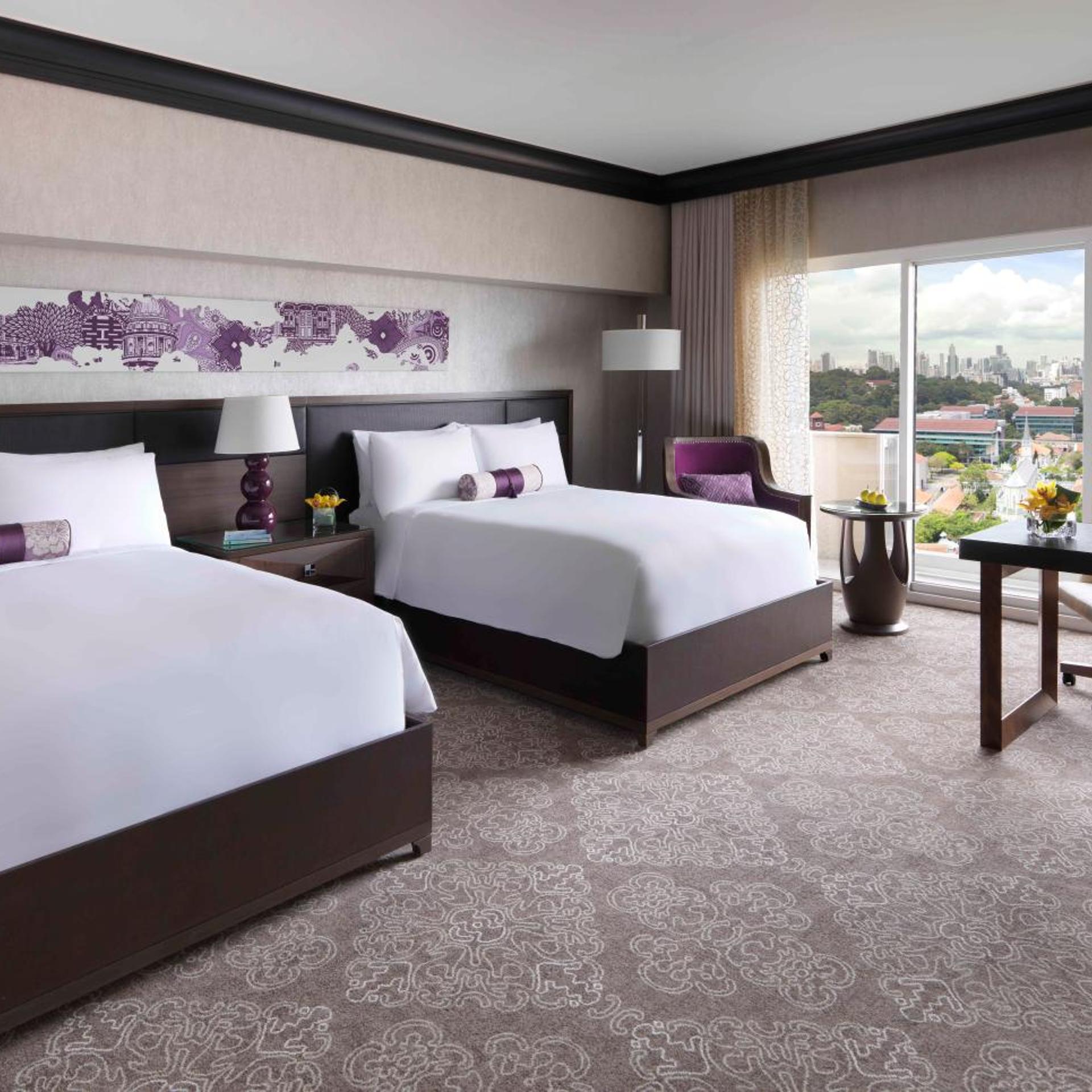 Fairmont, 2 Double Beds, City View, Balcony