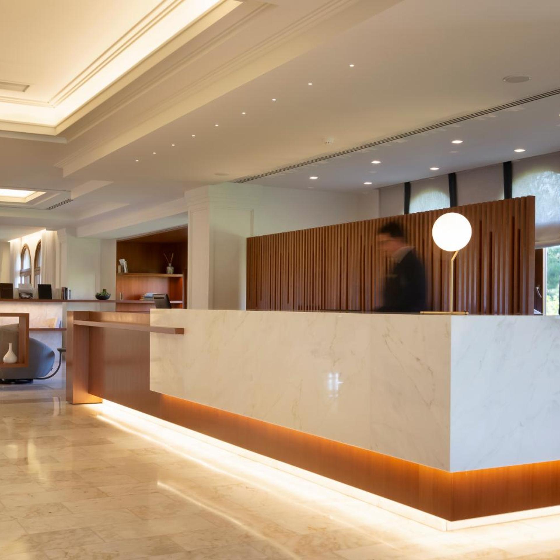 Lobby at Negroponte Resort Eretria, ERETRIA