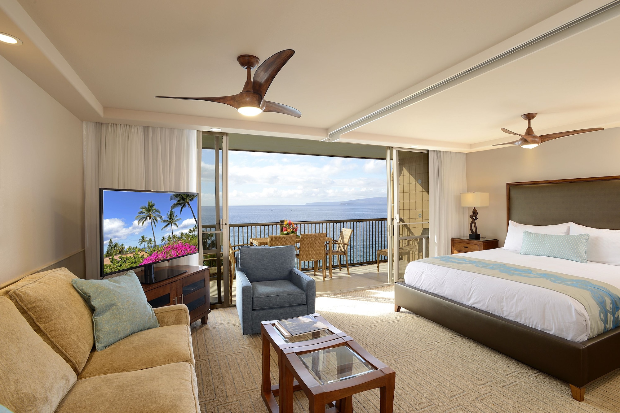 1 Bedroom, Condo, Ali'i, King Bed, Ocean View, Sofa