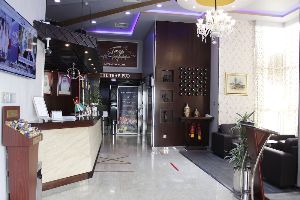 Lobby at Al Diar Dana Hotel, ABU DHABI