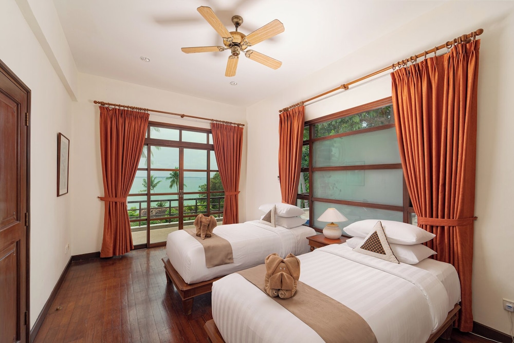 فيلا بسرير كوين وسرير فردي بإطلالة على البحر بـ3 غرف نوم بمسبح خاص، Indra Maya Pool Villas 5/10