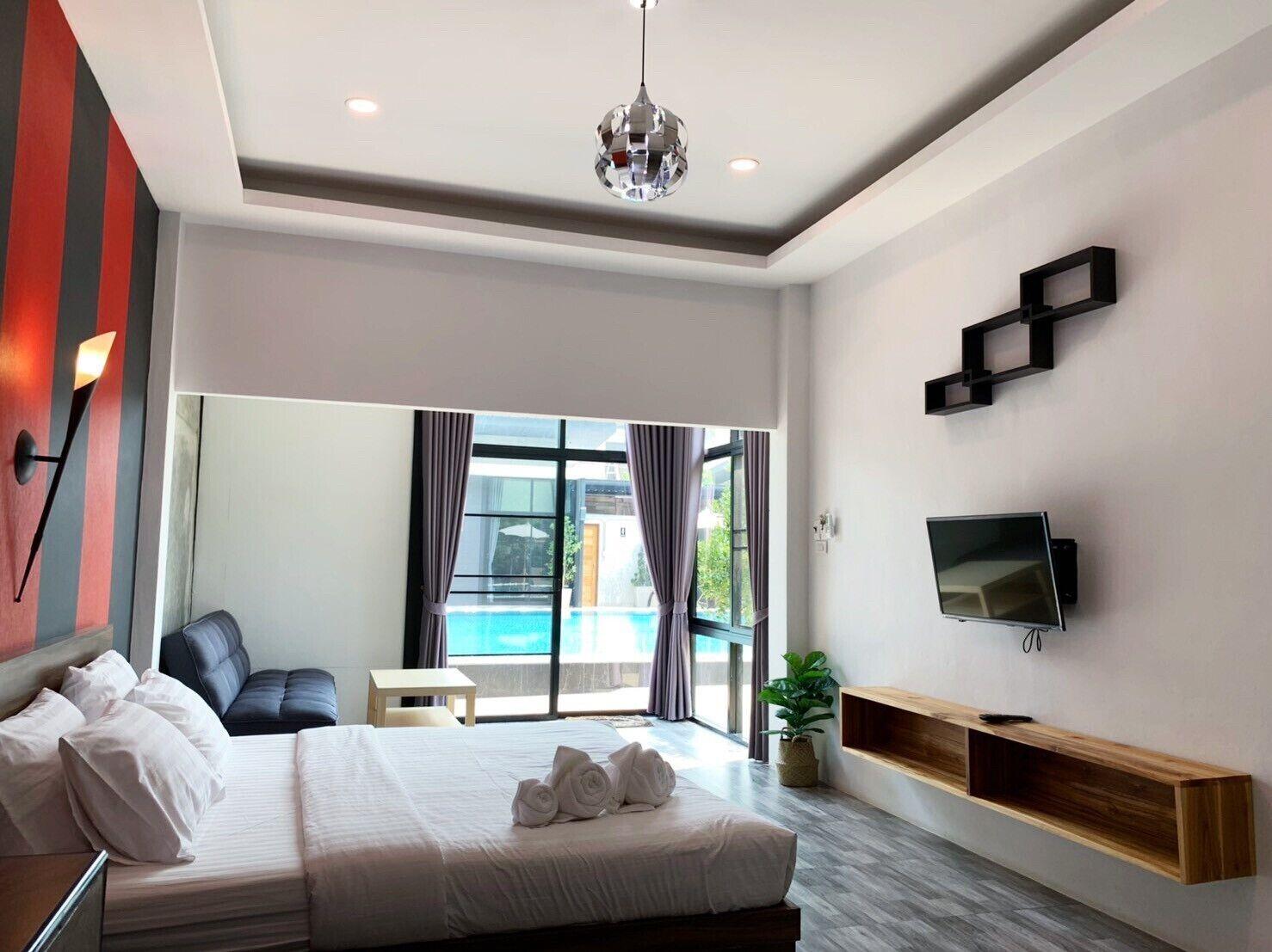 POOL, VILLA, DOUBLE BED