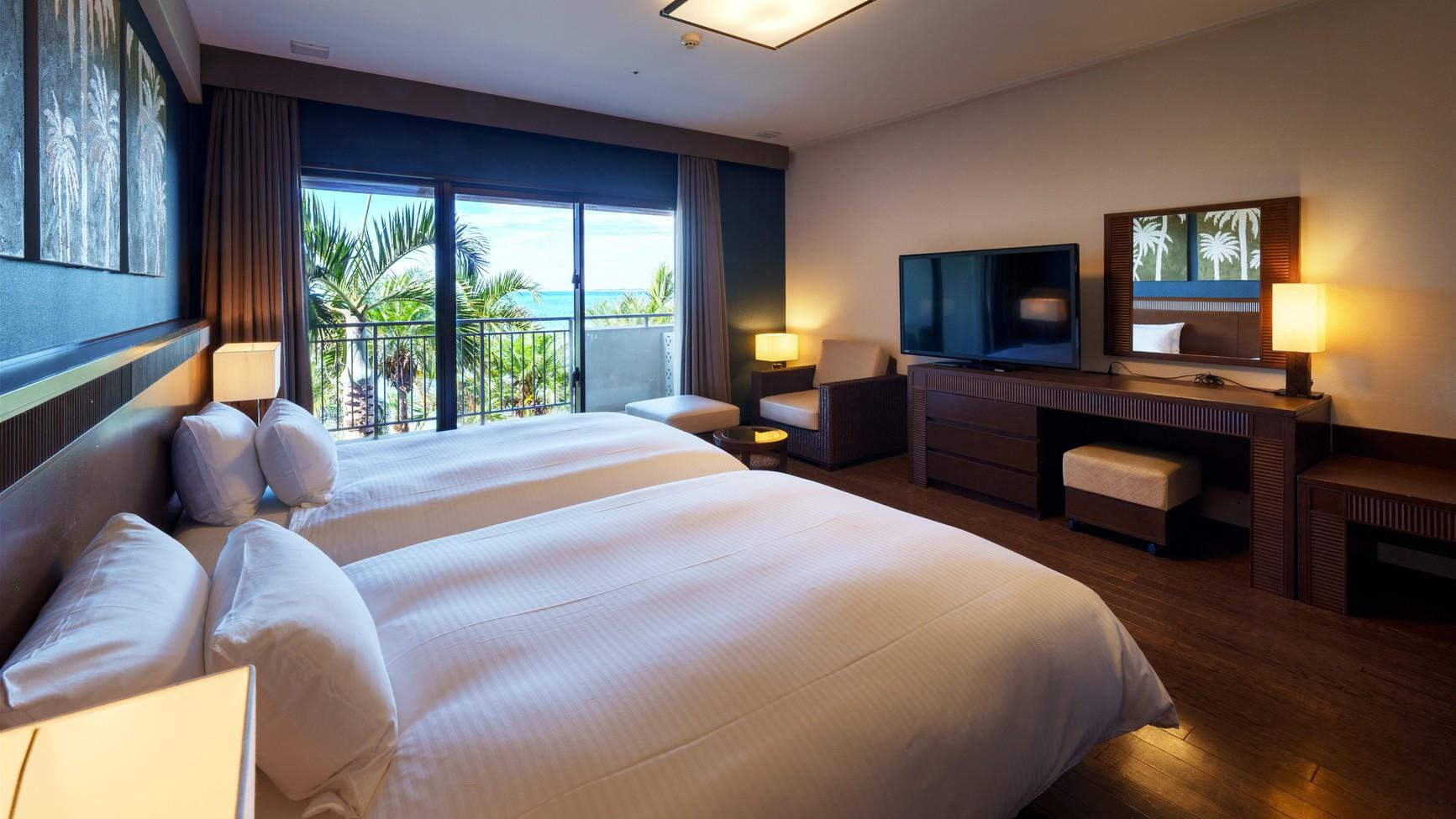 Standard, Twin Beds, Ocean Front
