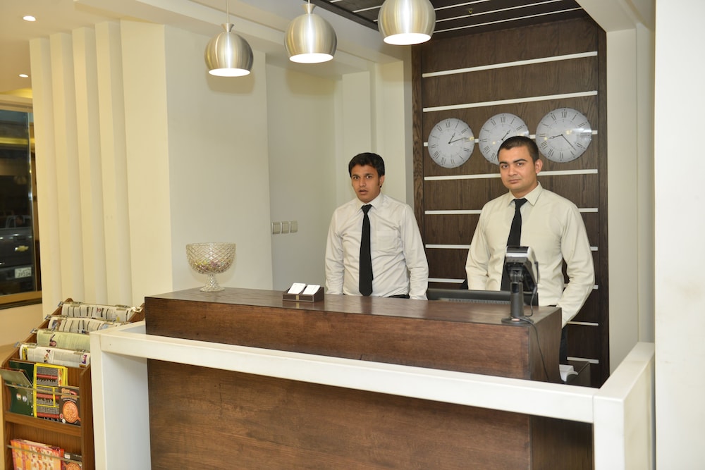 Lobby at The First Tower Hotel Apartment, JUBAIL
