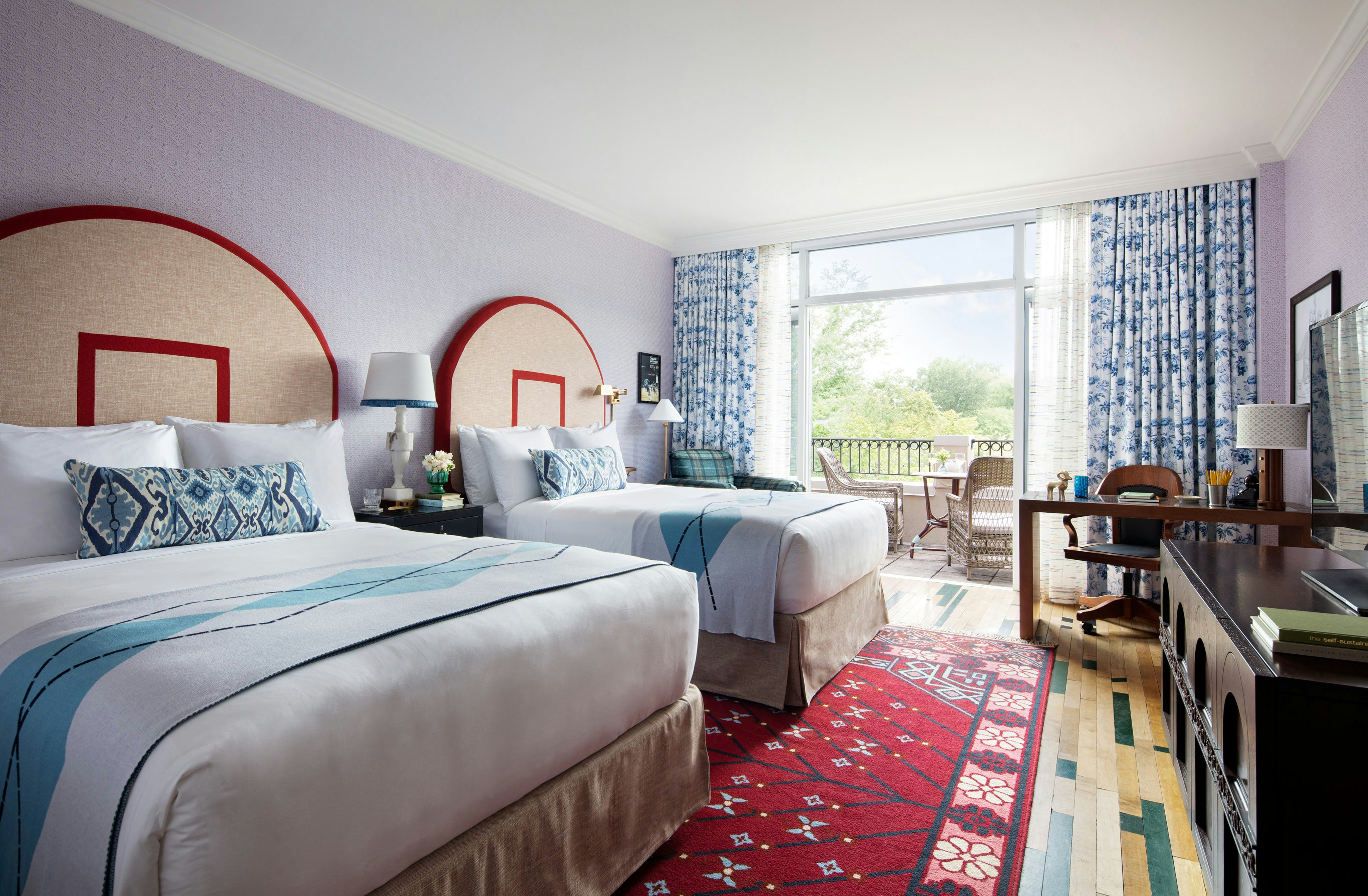 Graduate, 2 Queen Beds, Balcony