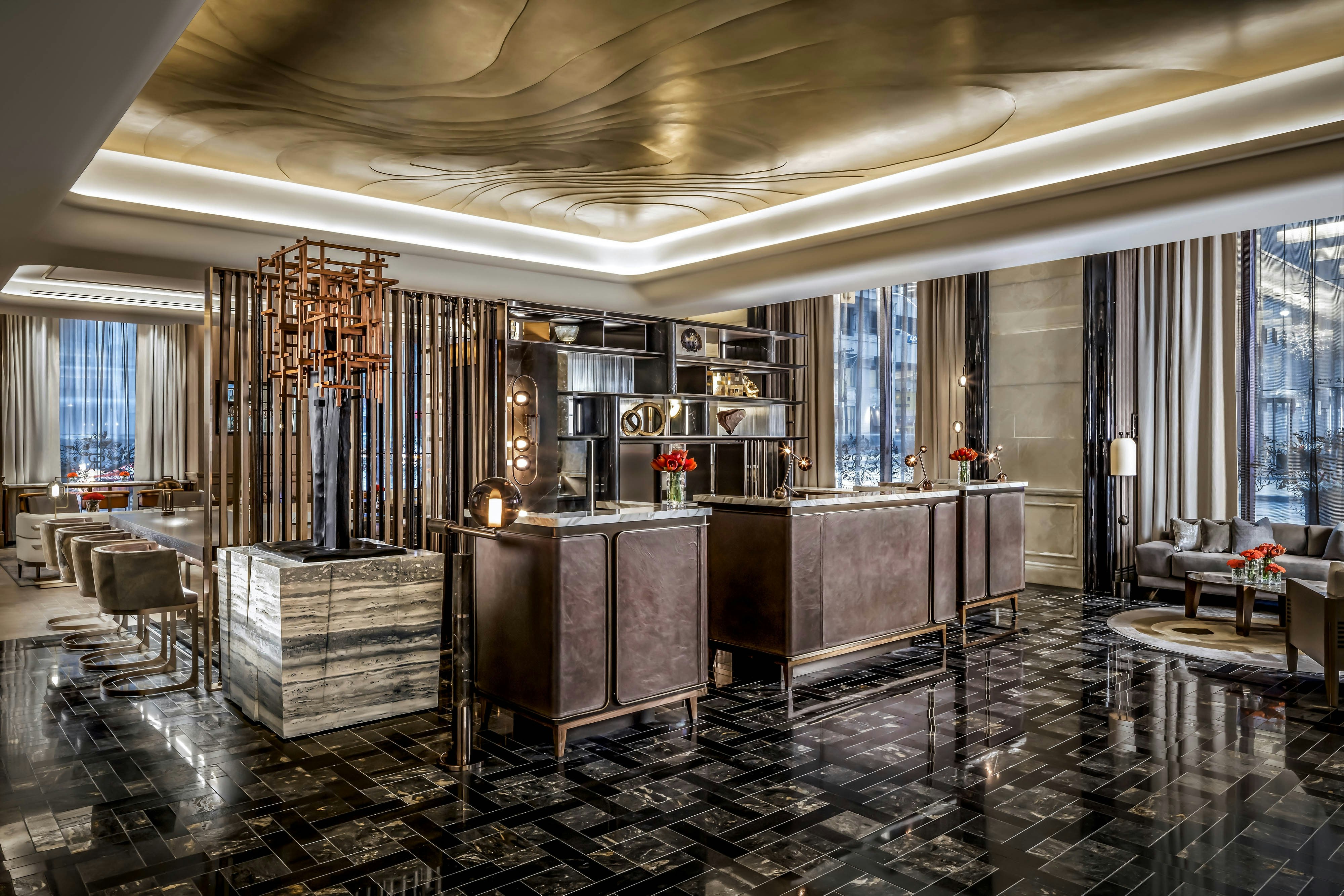 Lobby at The St Regis Toronto, TORONTO