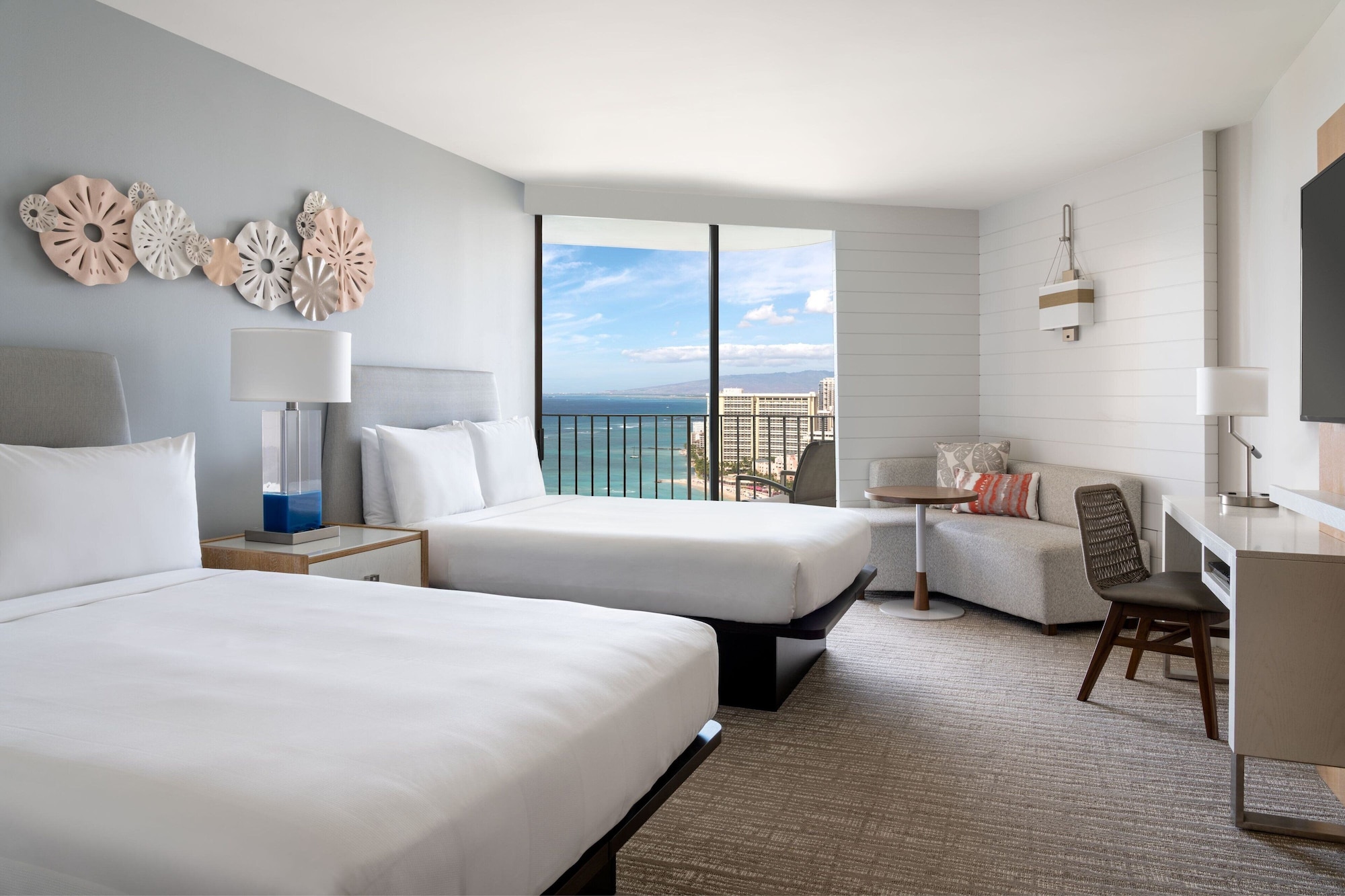 Room, 2 Double Beds, Ocean Front