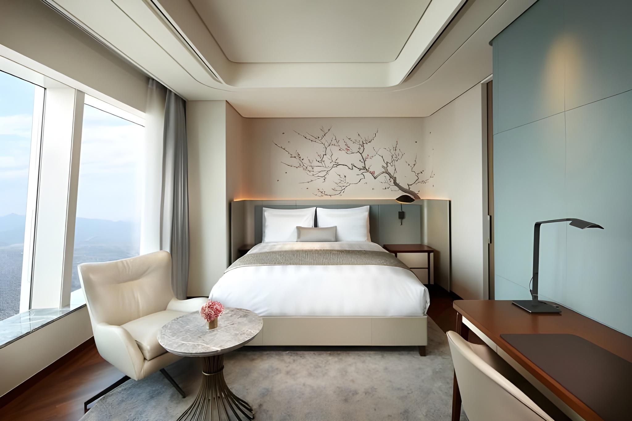 Grand, Escape, Tower, Deluxe, Double Bed, City View