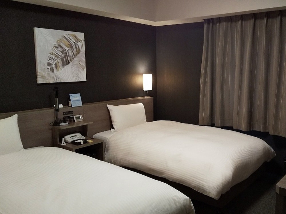 غرفة غراند بسريرين منفصلين في الملحق، Hotel Route Inn Tokonameekima 2/4