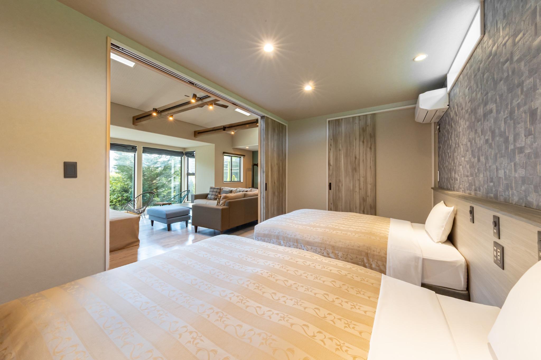 Premium, Villa, 2 Double Beds, Outdoor Bath