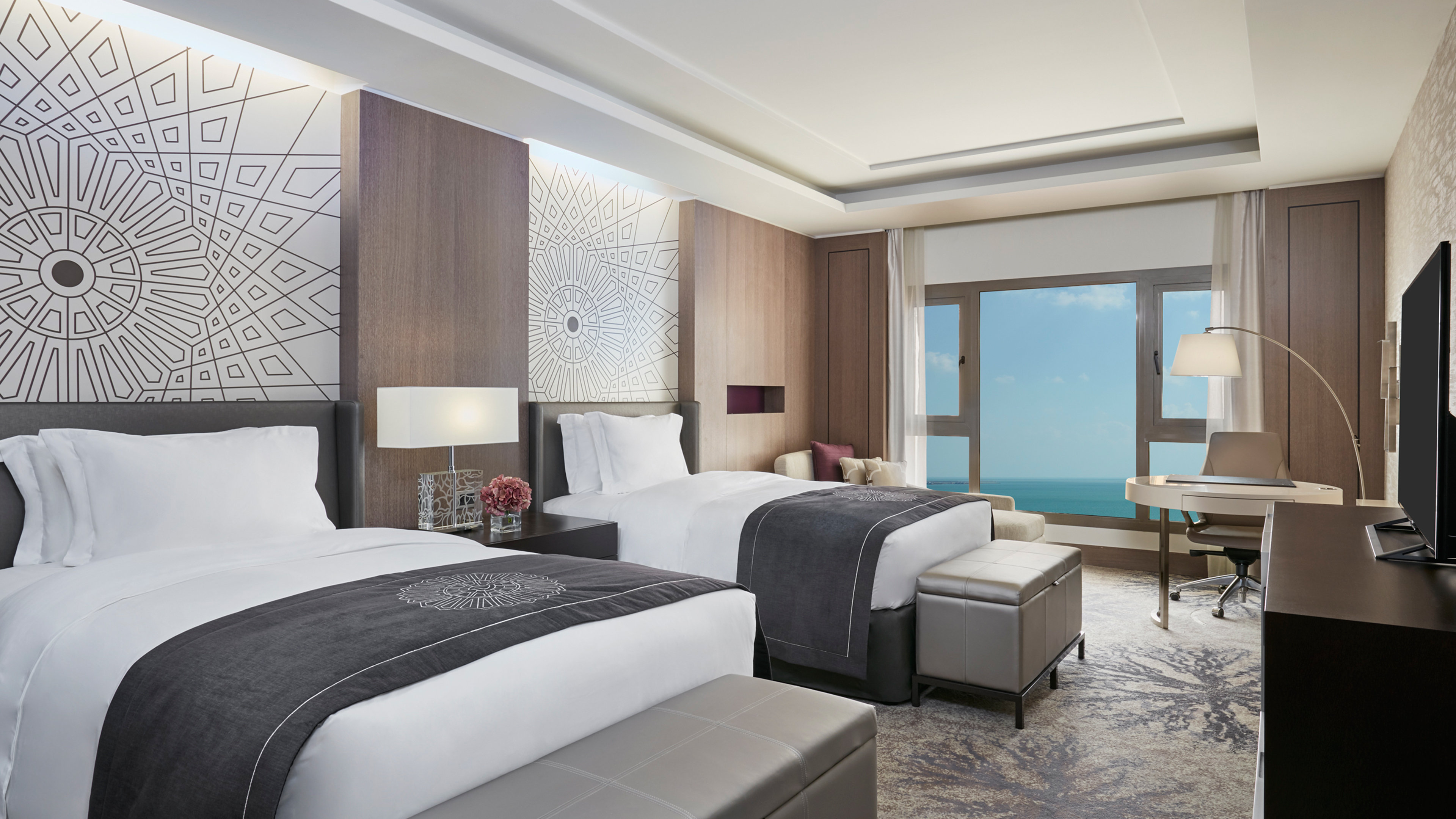 Club Intercontinental, Twin Beds, Sea View