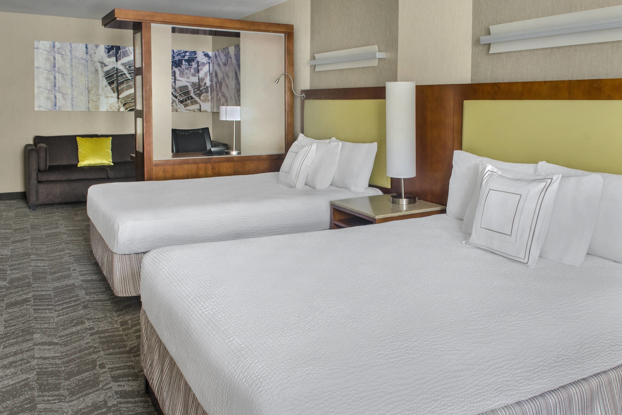 Room at SPRINGHILL SUITES BY MARRIOTT LONG ISLAND BROOKHAVEN, BELLPORT - NY