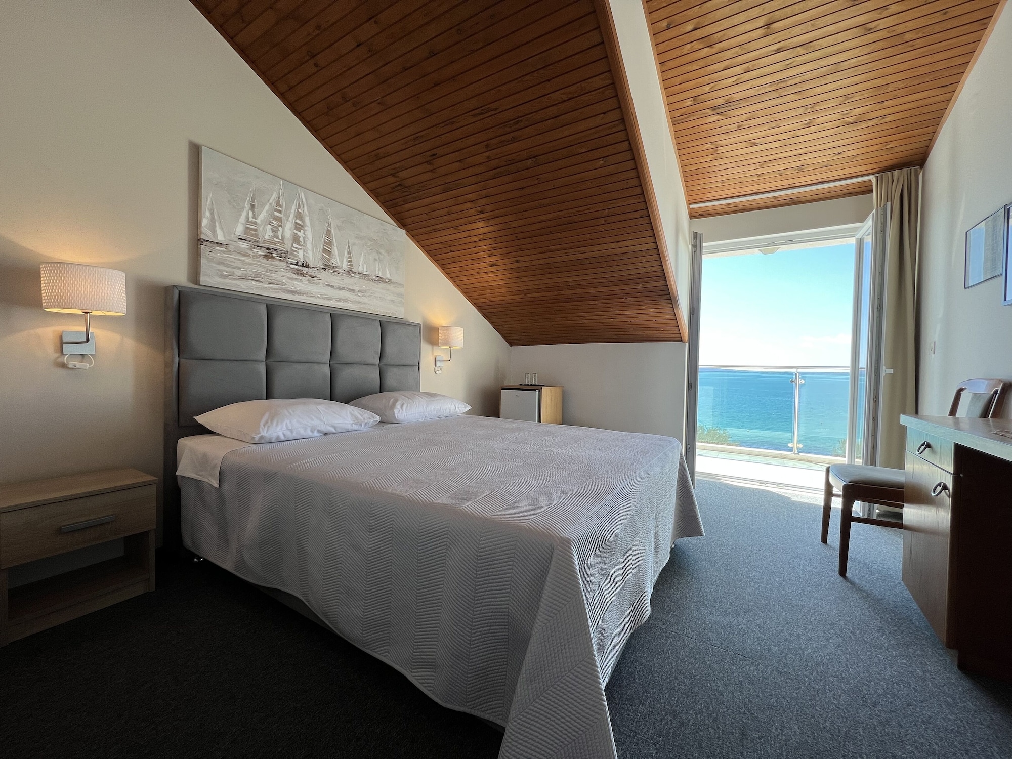 ROOM, DOUBLE BED, SEA VIEW, BALCONY