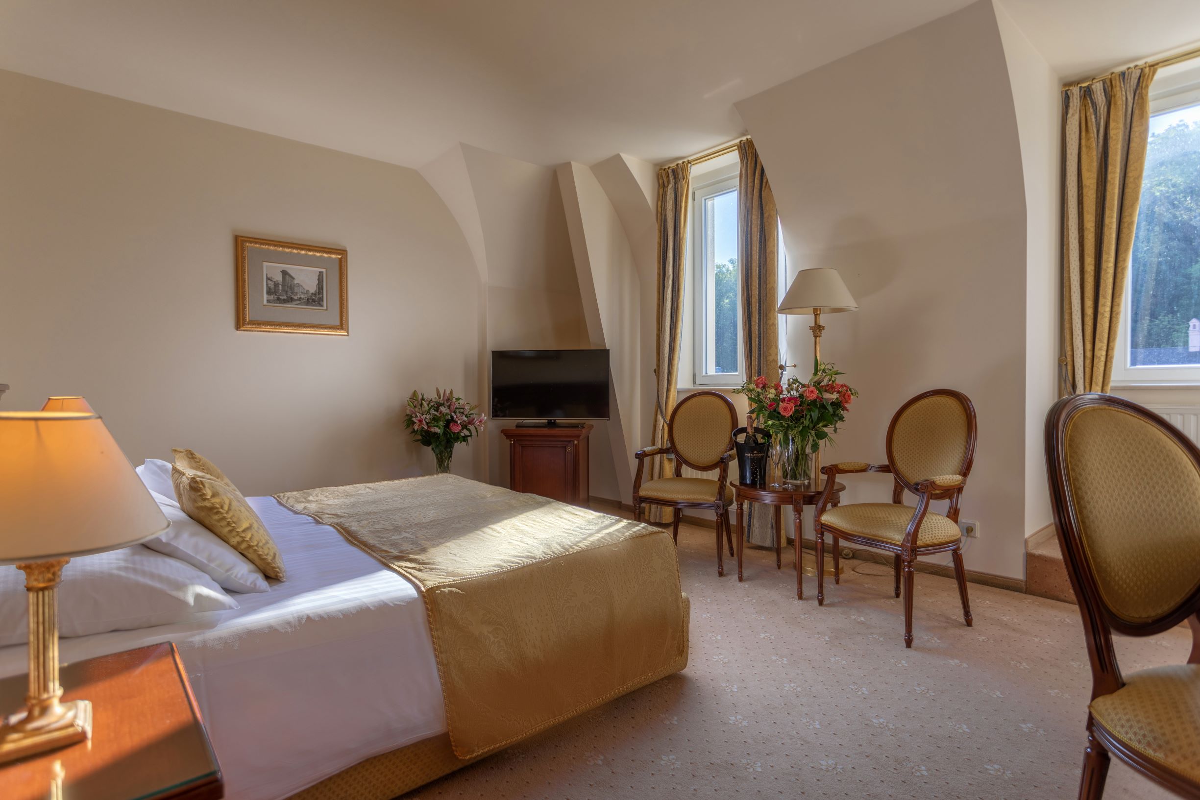 غرفة سوبيريور بسرير مزدوج، Savoy Westend Hotel 2/3