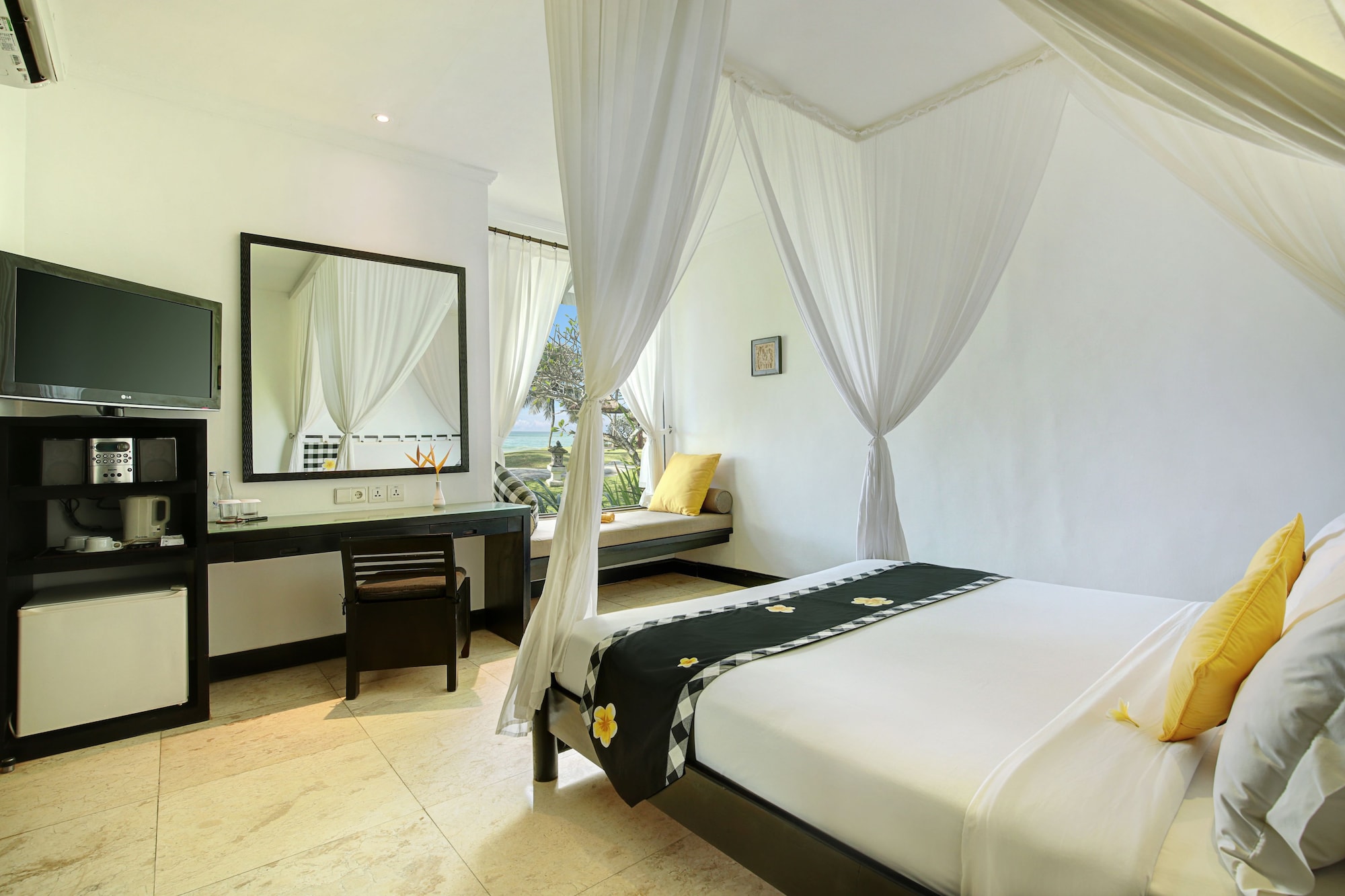 Ocean, Deluxe, Bungalow, Double Bed