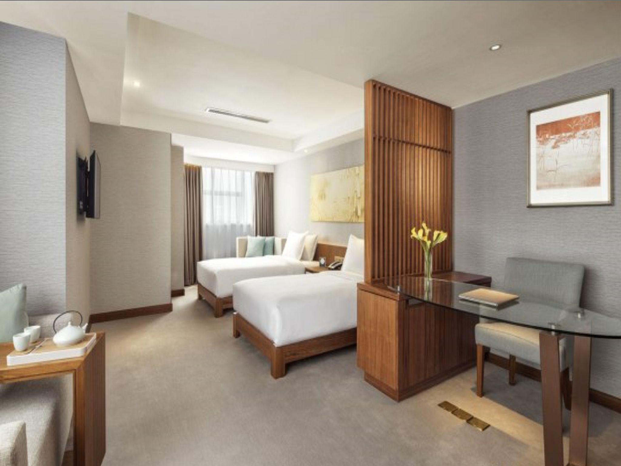 Semi Room, Deluxe, Twin Beds, 2 Semi Double Beds