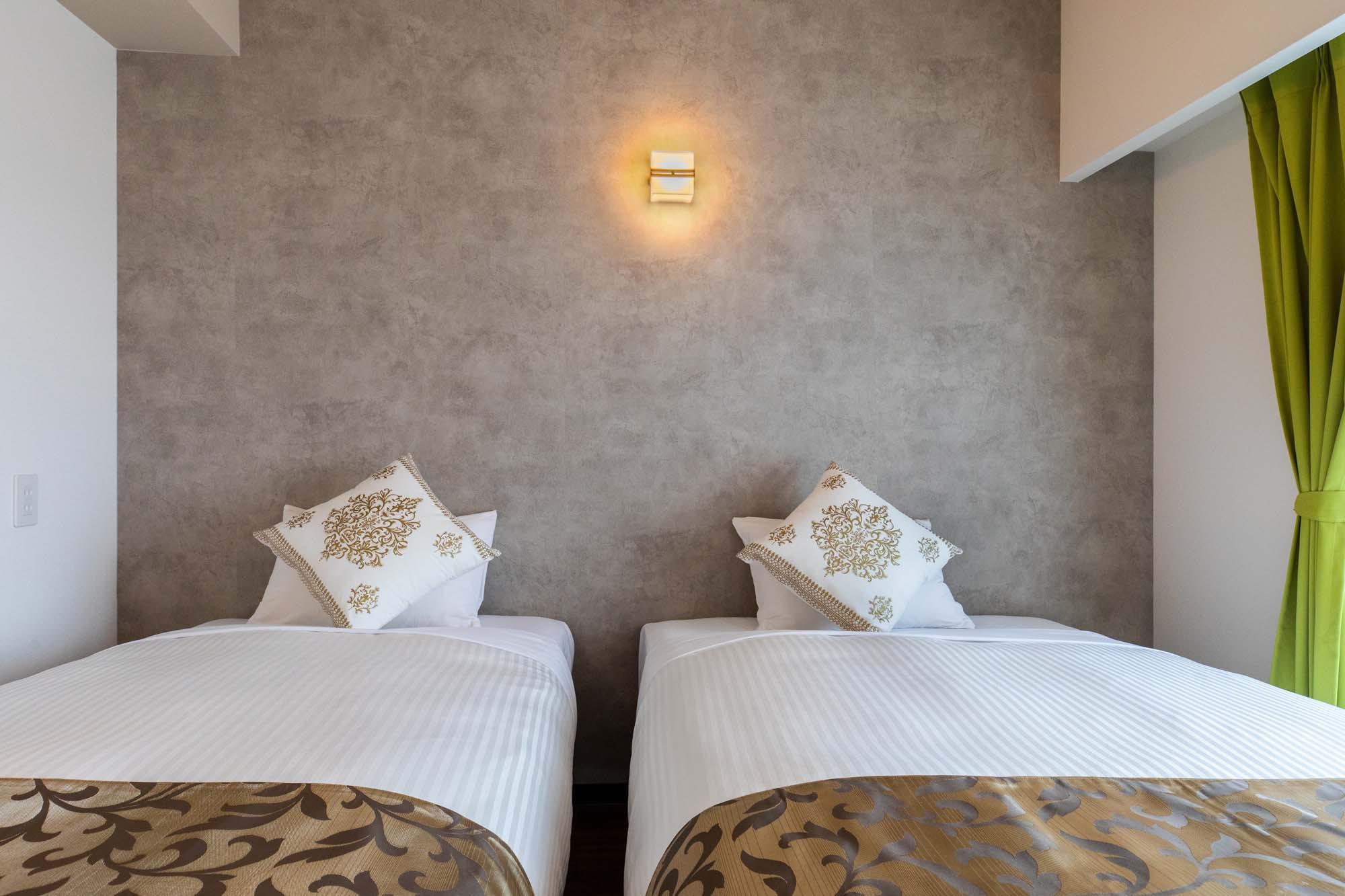 Semi Room, 1 Double and 1 Single Bed