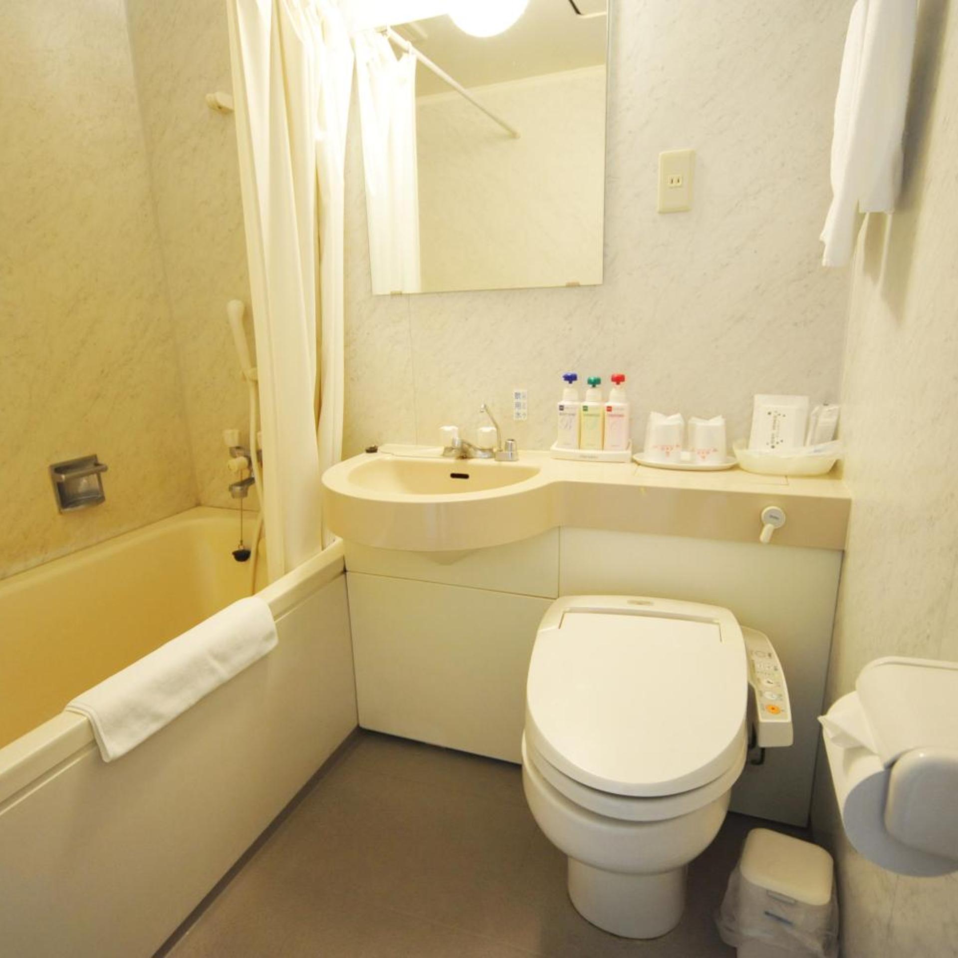 غرفة قياسية بسريرين منفصلين، Beppu Station Hotel 6/7