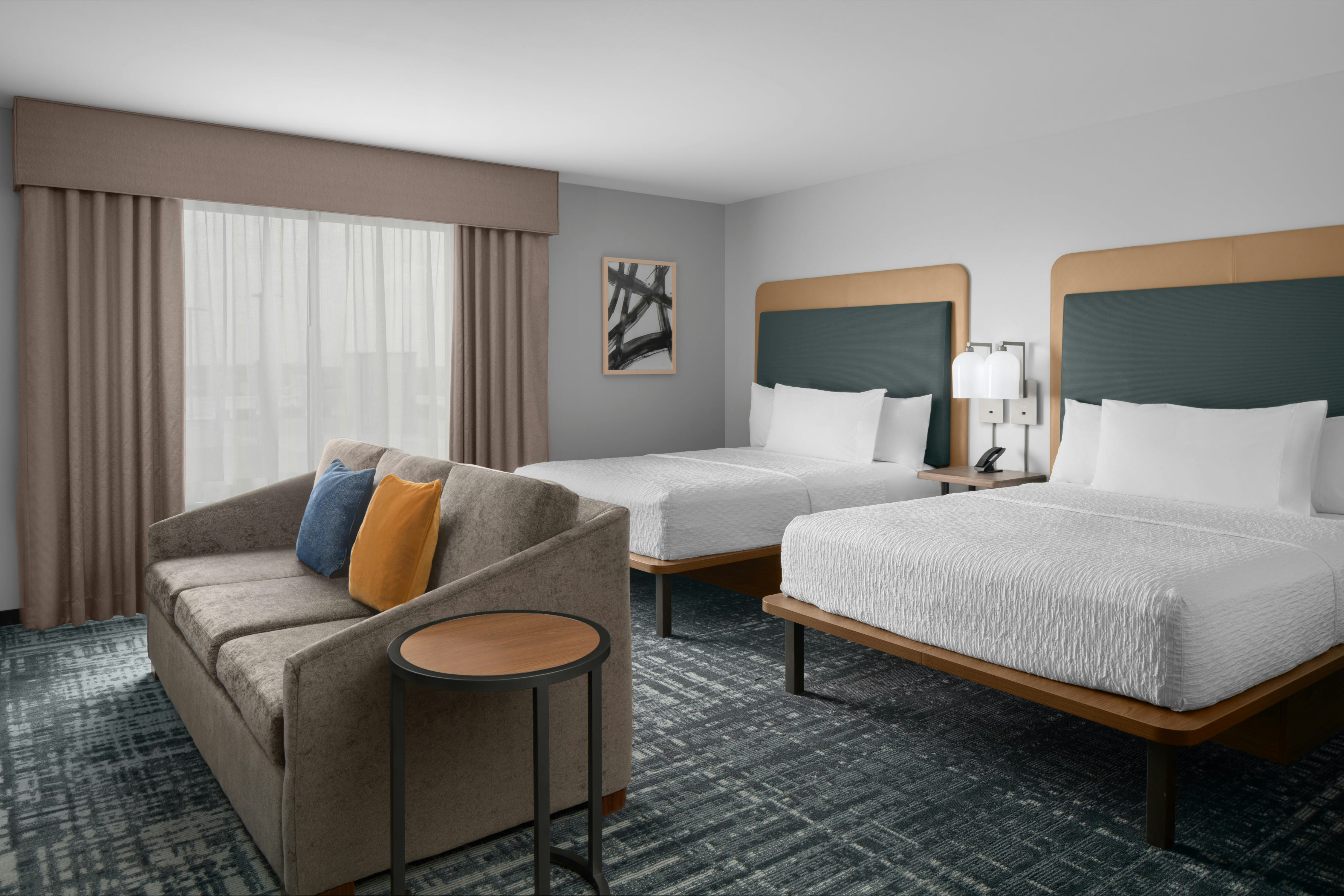 EFFICIENCY, STUDIO, 2 QUEEN BEDS