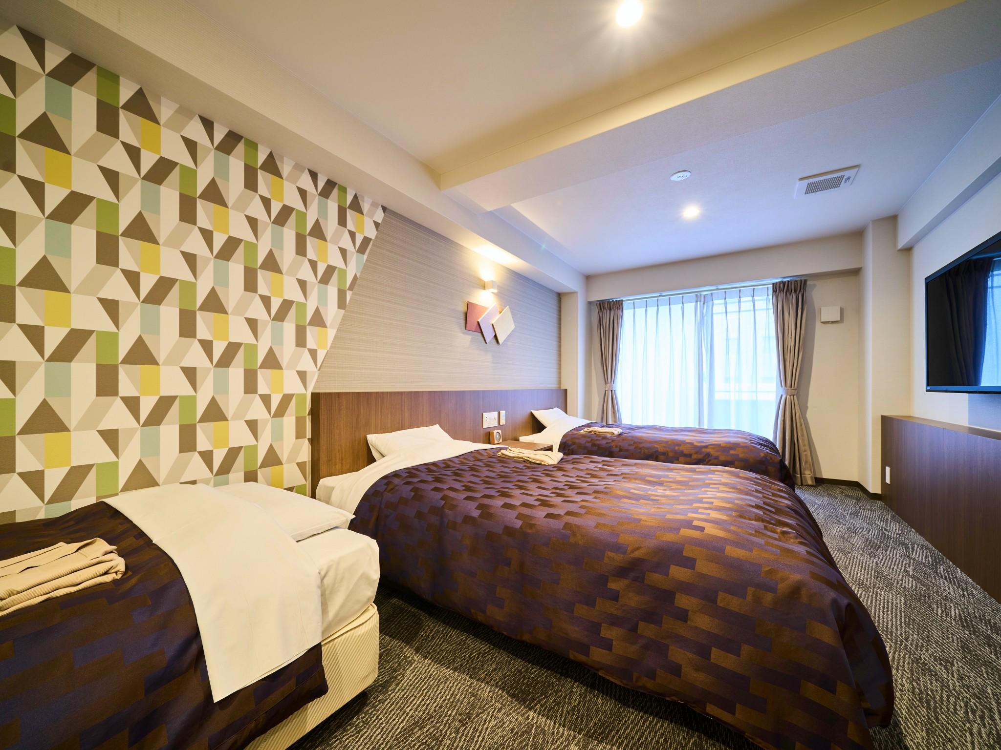 Semi Room, Premier, Triple, Single Bed, 2 Semi Double Beds