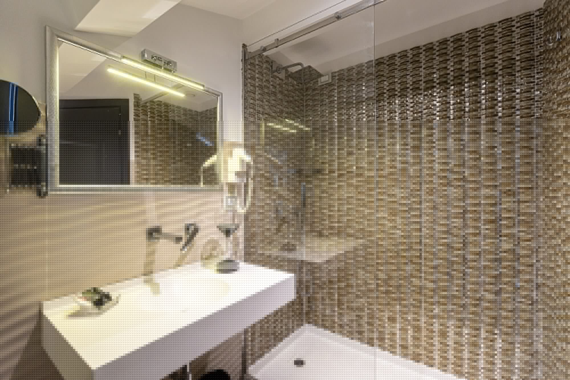 غرفة فاخرة بسرير كوين بإطلالة على المدينة بجاكوزي، Hotel Castellino Roma 6/6