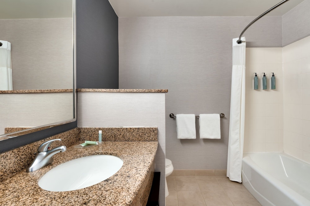 غرفة بسرير كينج مع أريكة، Courtyard Marriott Johnson City 4/4