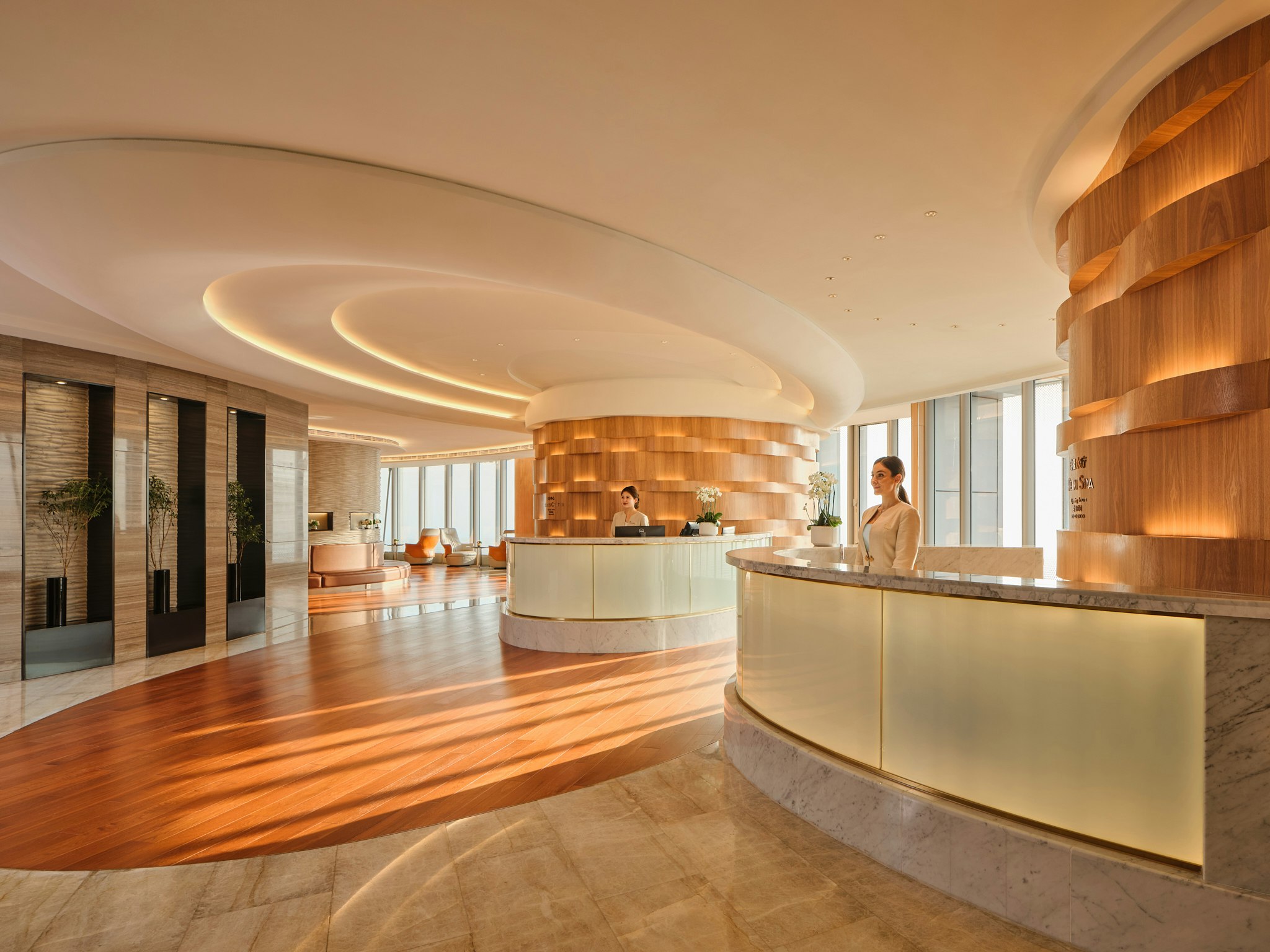 Lobby at J Hotel Shanghai Tower, SHANGHAI