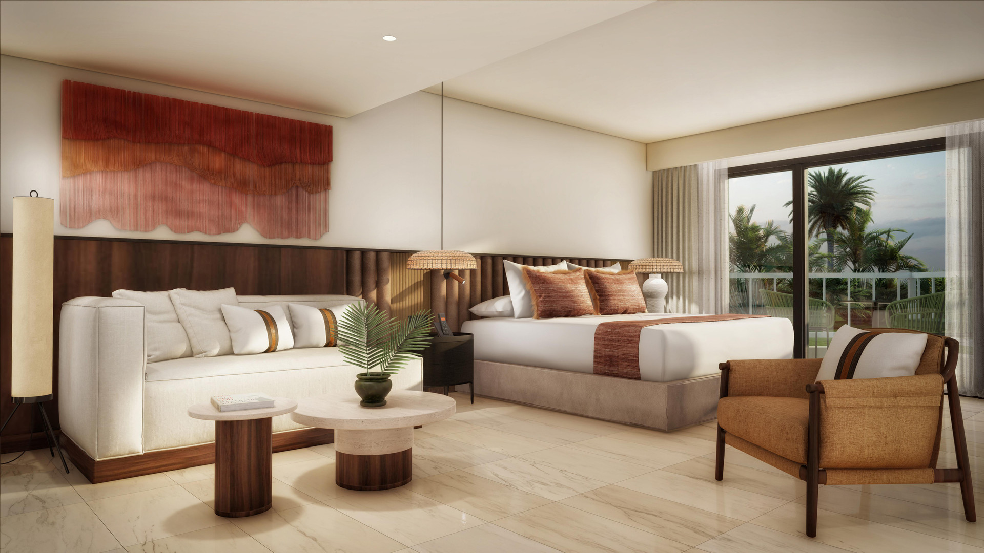 Master, Suite, Partial Sea View