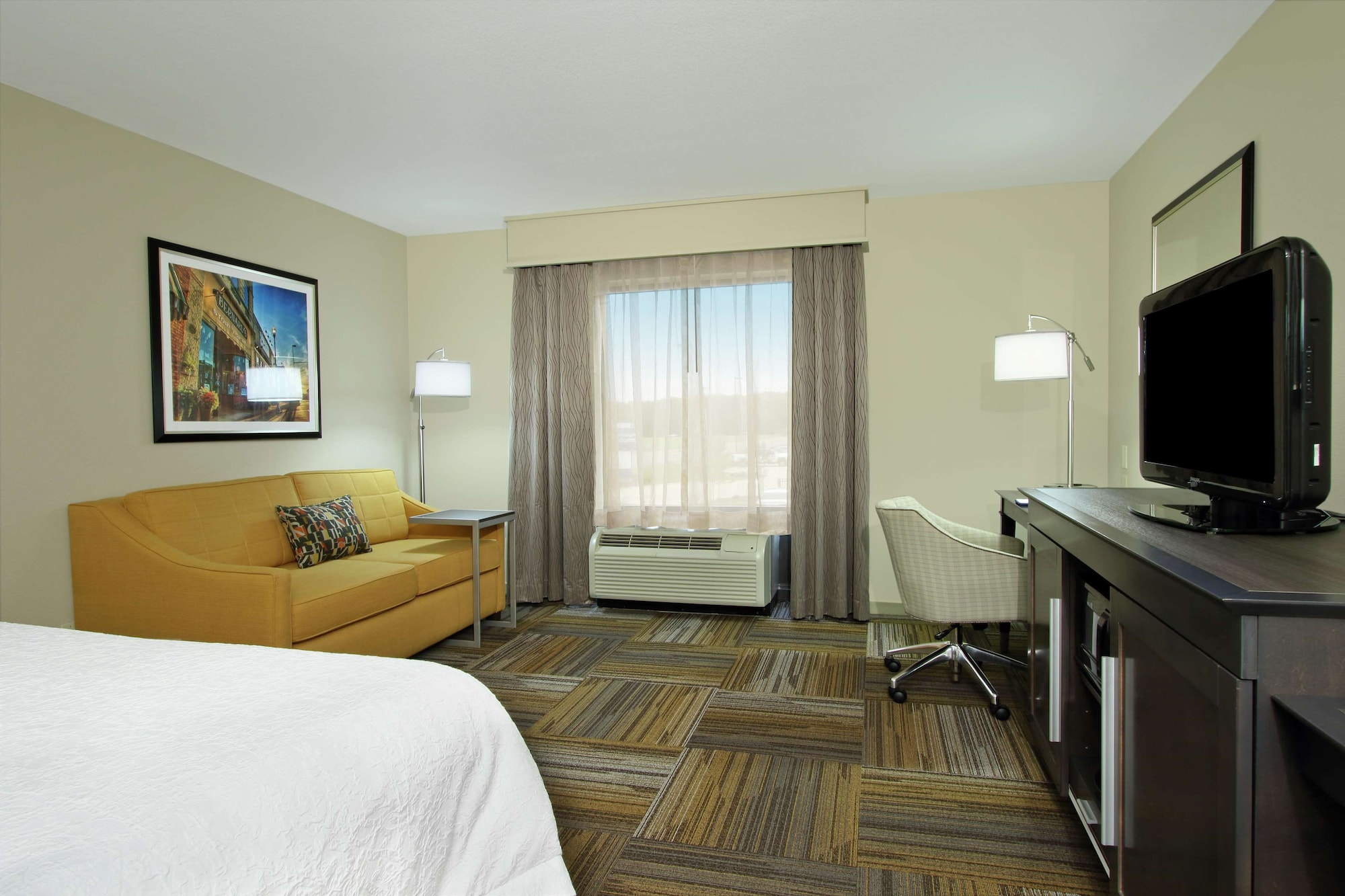 Room, King Bed, Sofa