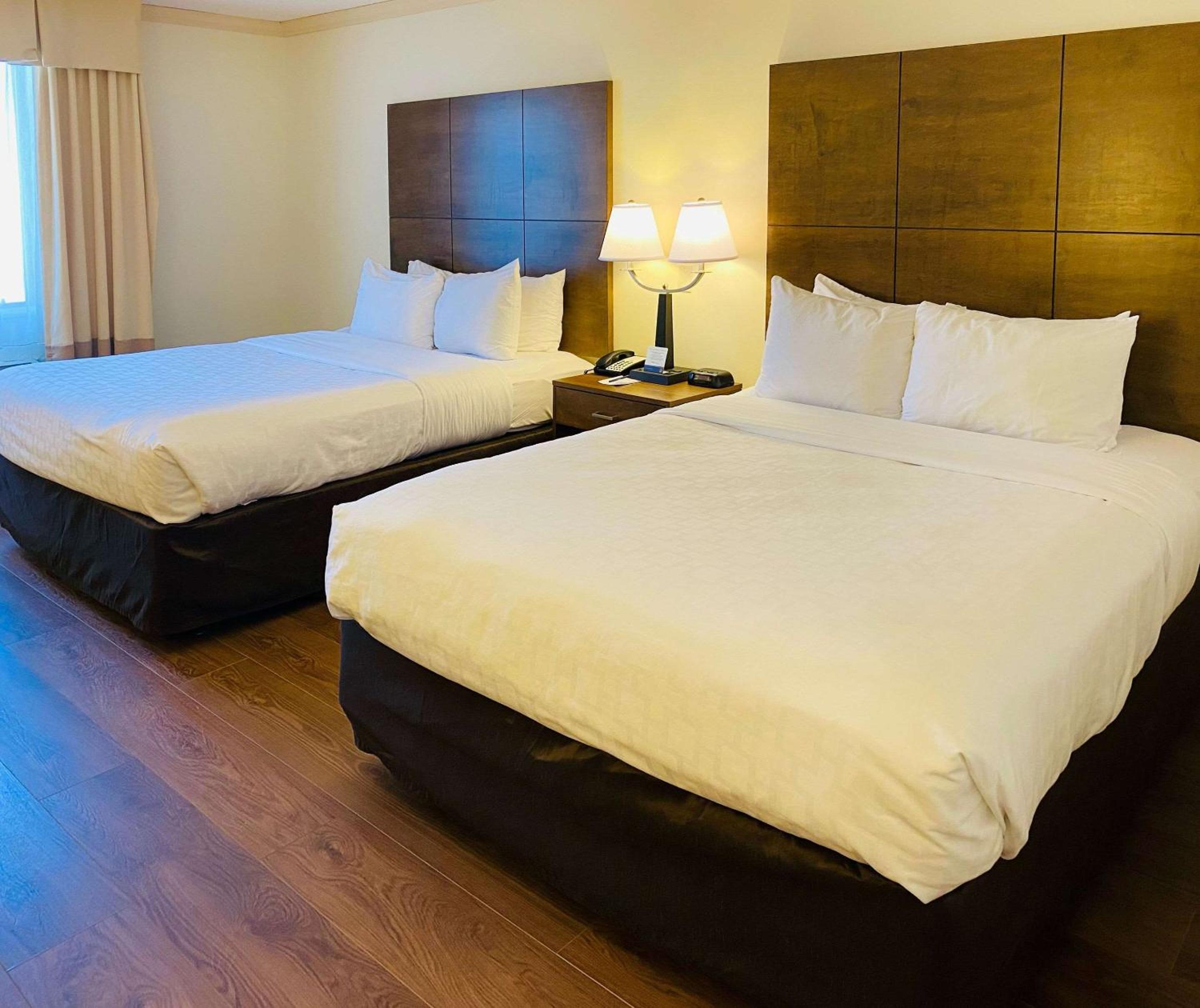 غرفة بسريرين كوين بإطلالة على المسبح، Clarion Hotel & Conference Center Toms River 3/10