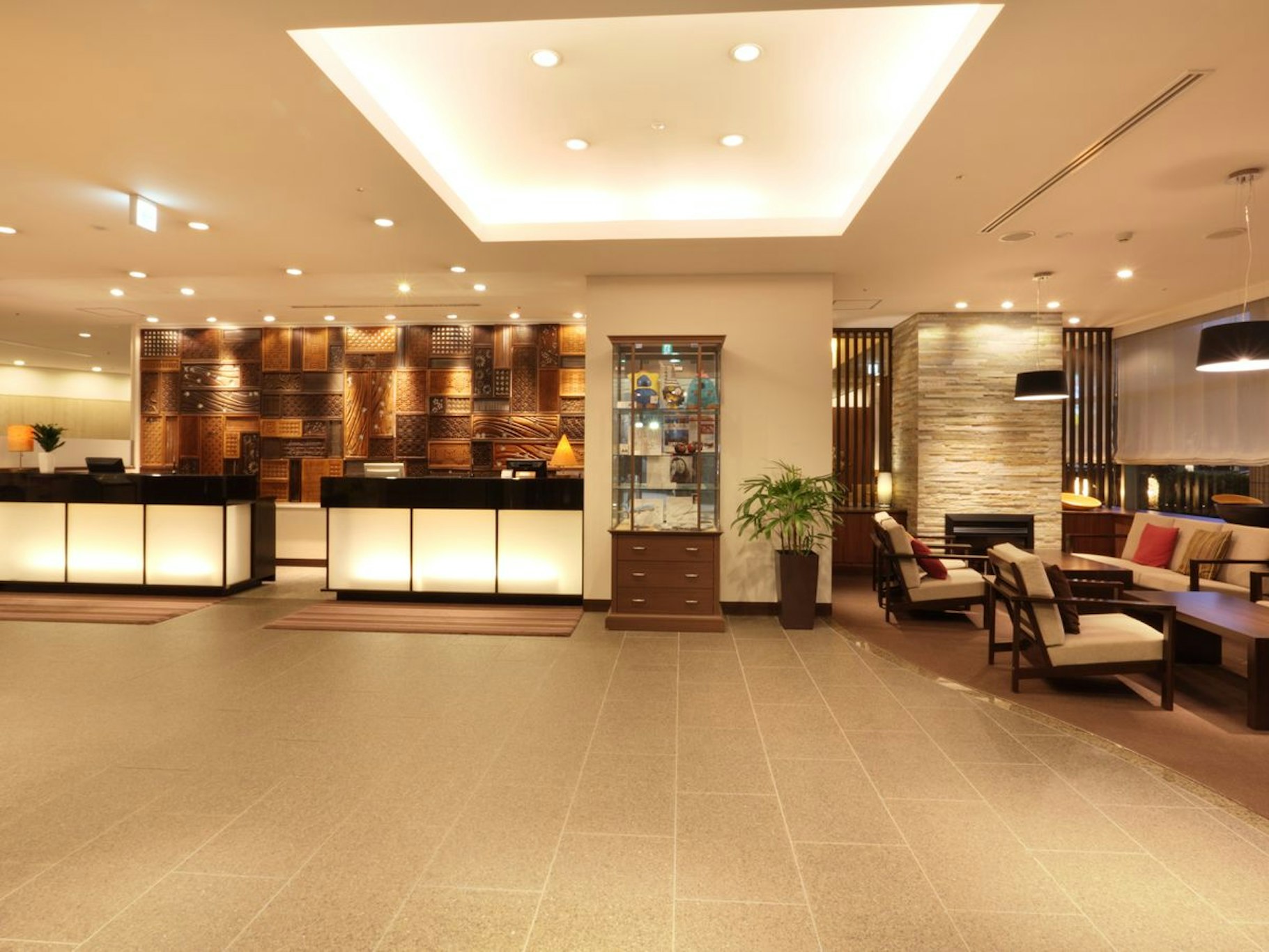 Lobby at Art Hotel Hirosaki City, HIROSAKI