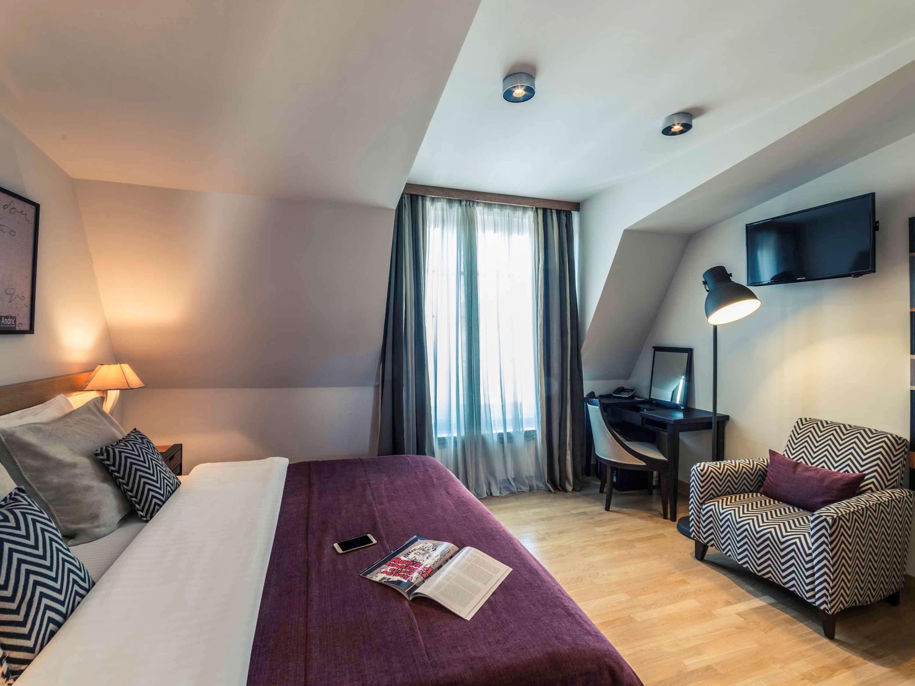 غرفة قياسية بسرير مزدوج، Mercure Belgrade Excelsior 3/6