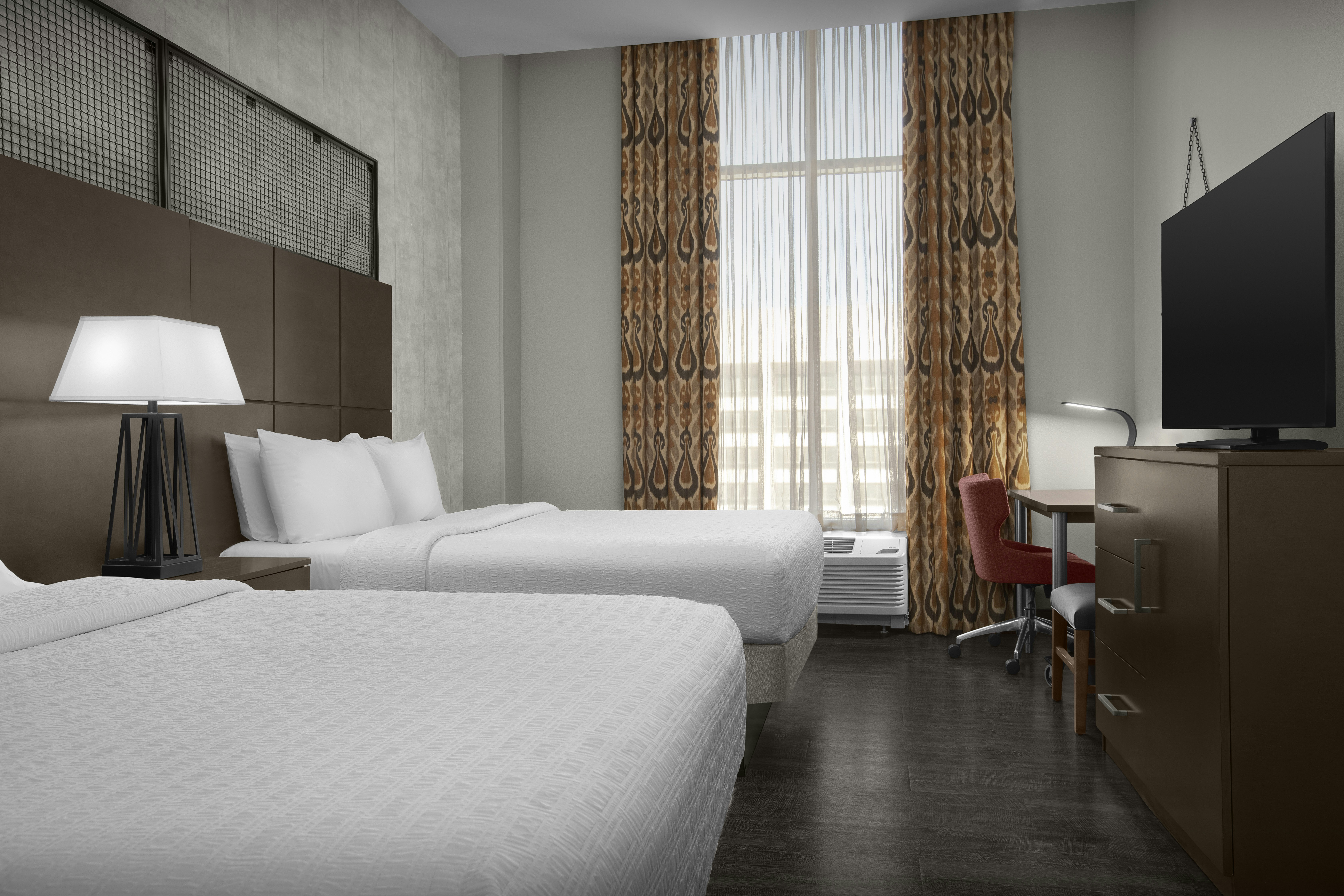 غرفة بسريرين كوين، Hampton Inn & Suites Austin At The University / Capitol 2/5