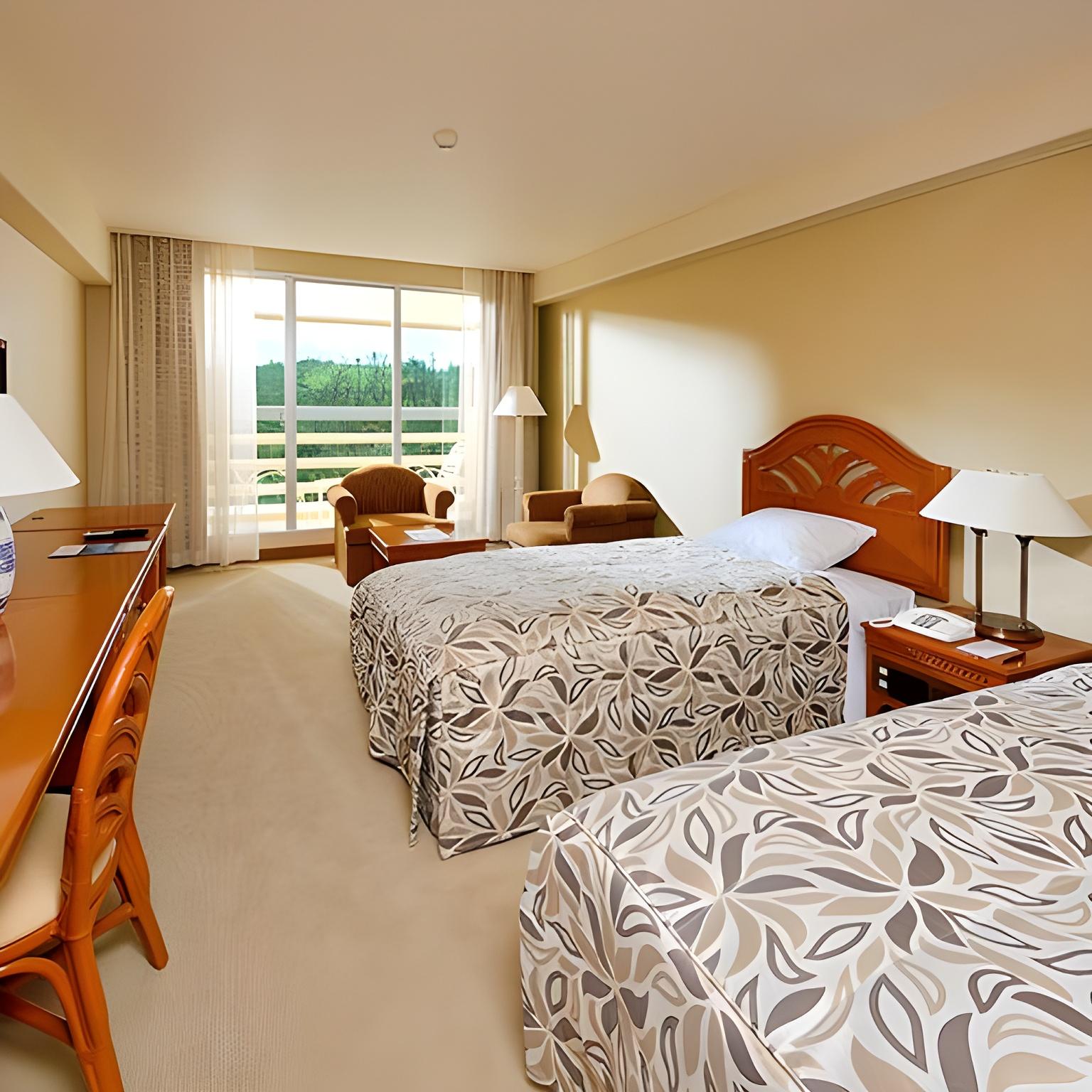 Standard, Twin Beds, Green View, Mountain View
