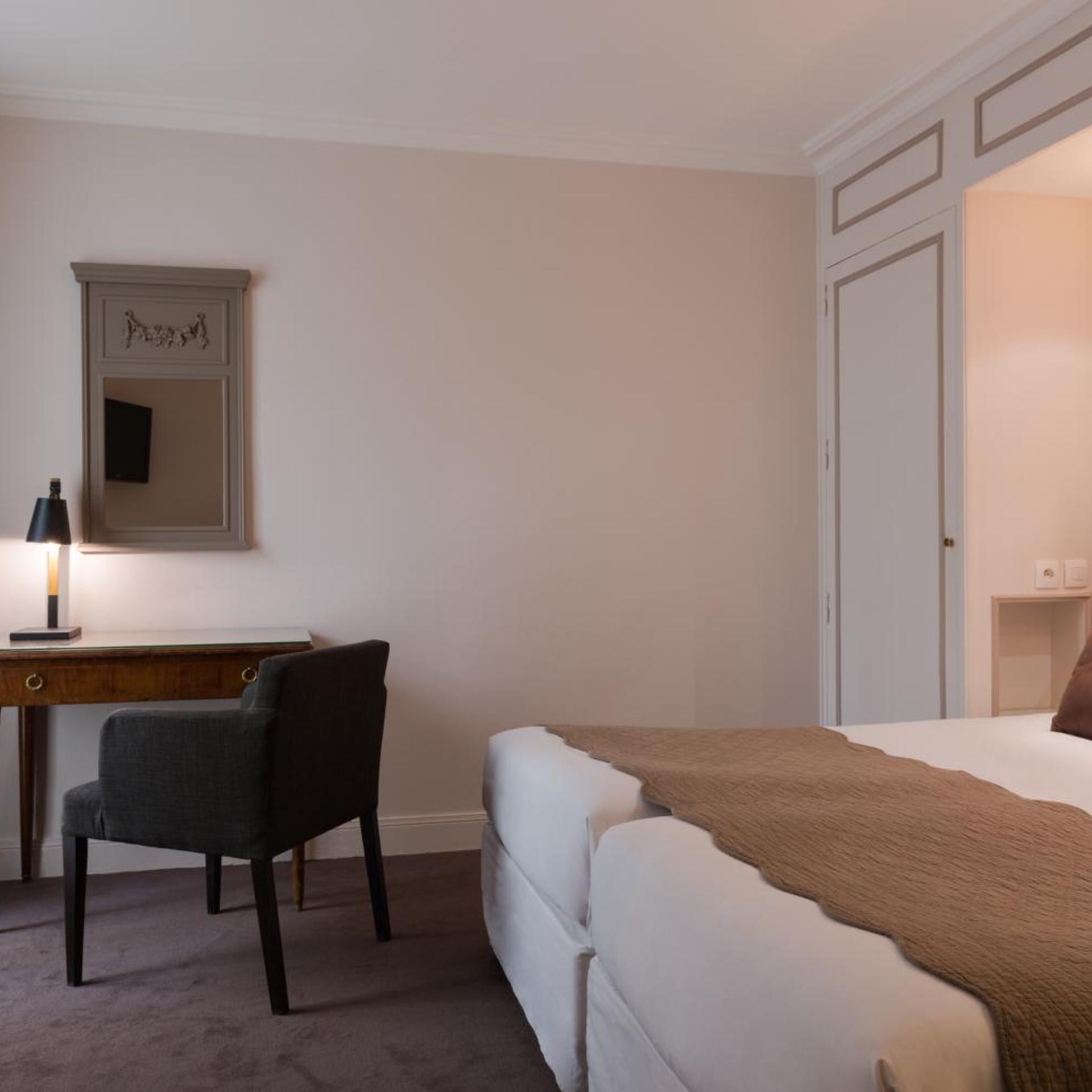 غرفة سوبيريور بسرير كوين، Hotel Gaillon Opera 3/5